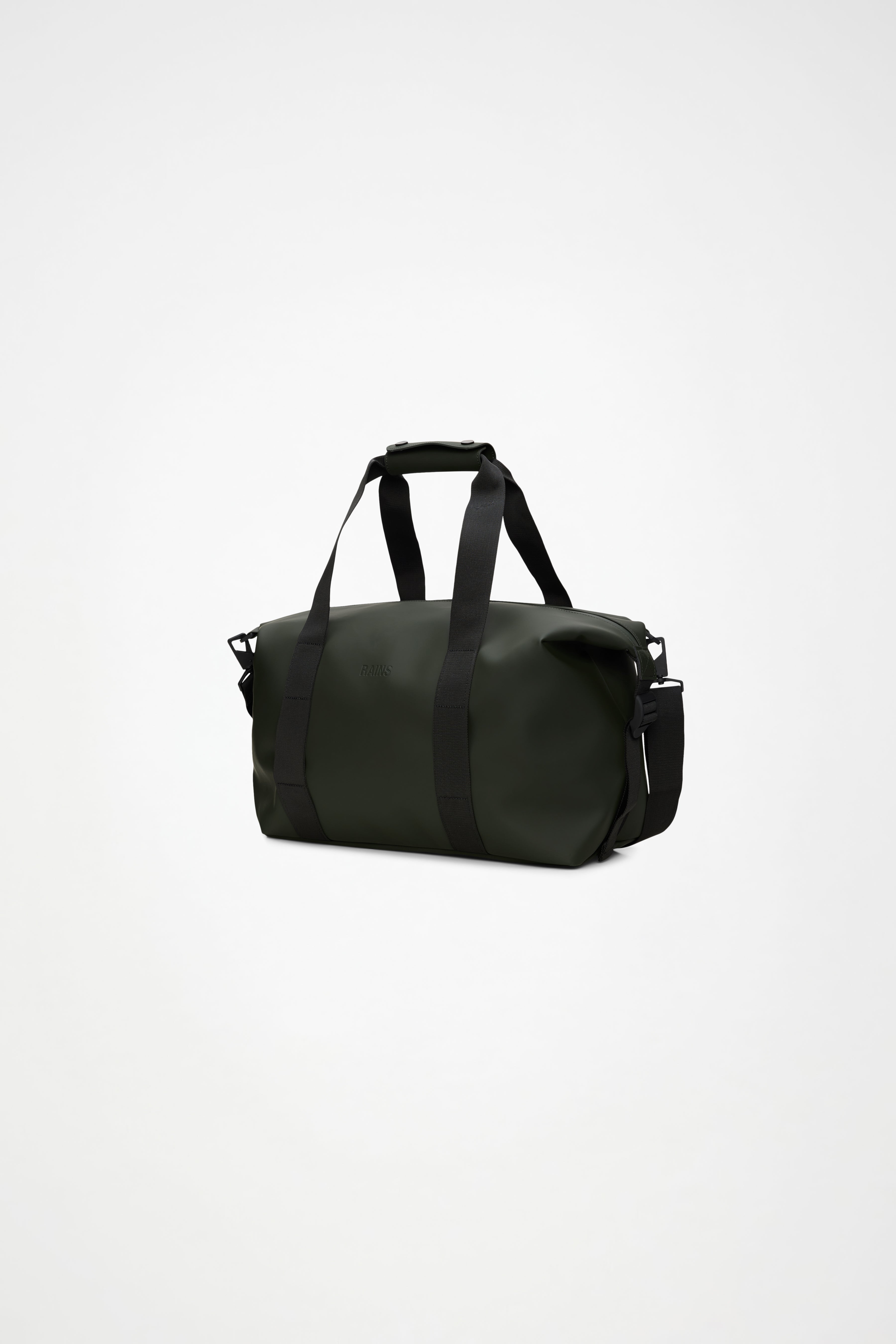 RAINS Hilo Weekend Bag Small Green 18L H26 x D20 x W40 cm Weekender