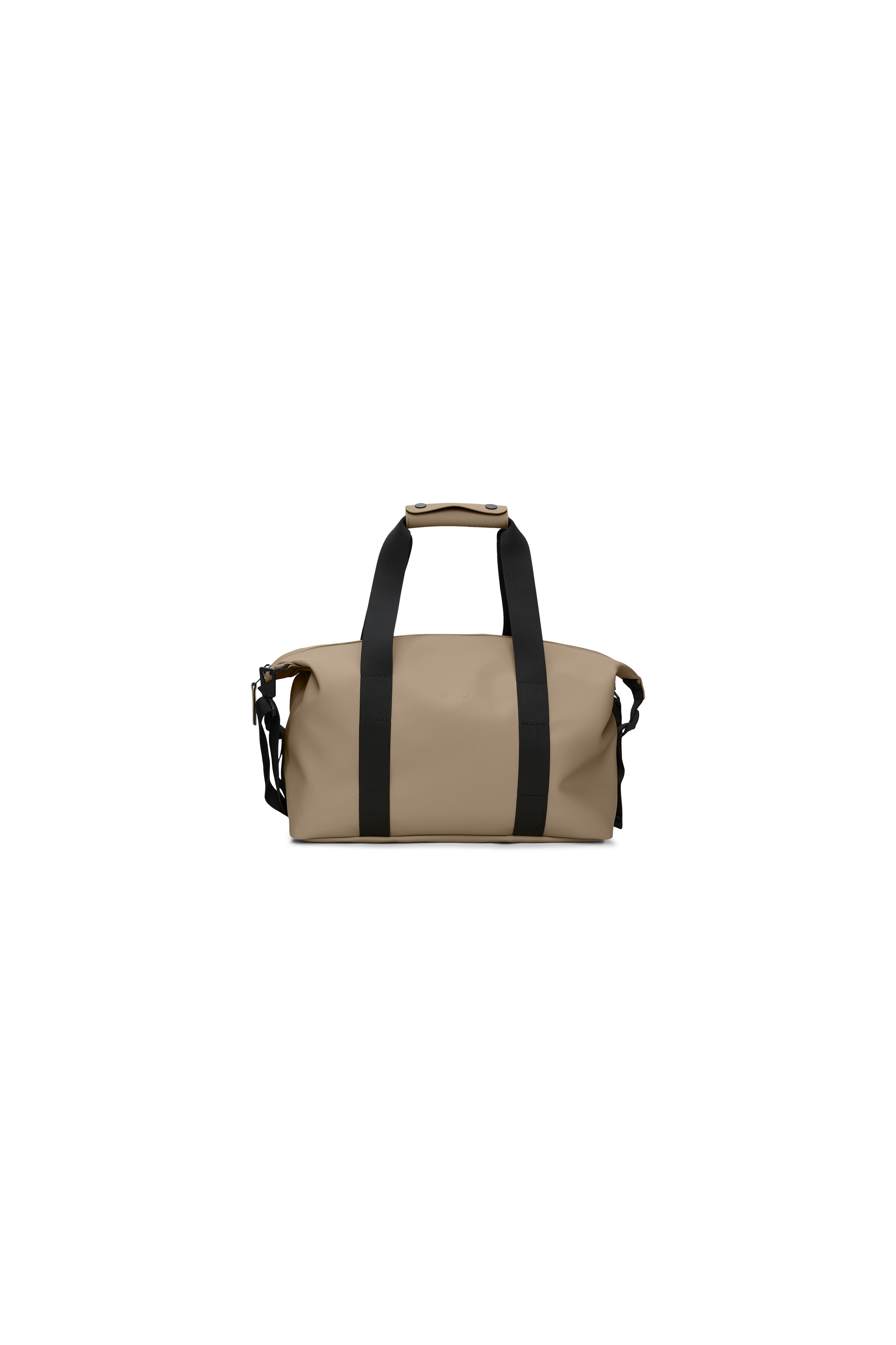 RAINS Hilo Weekend Bag Small Beige 18L H29 x D18 x W50 cm Weekender