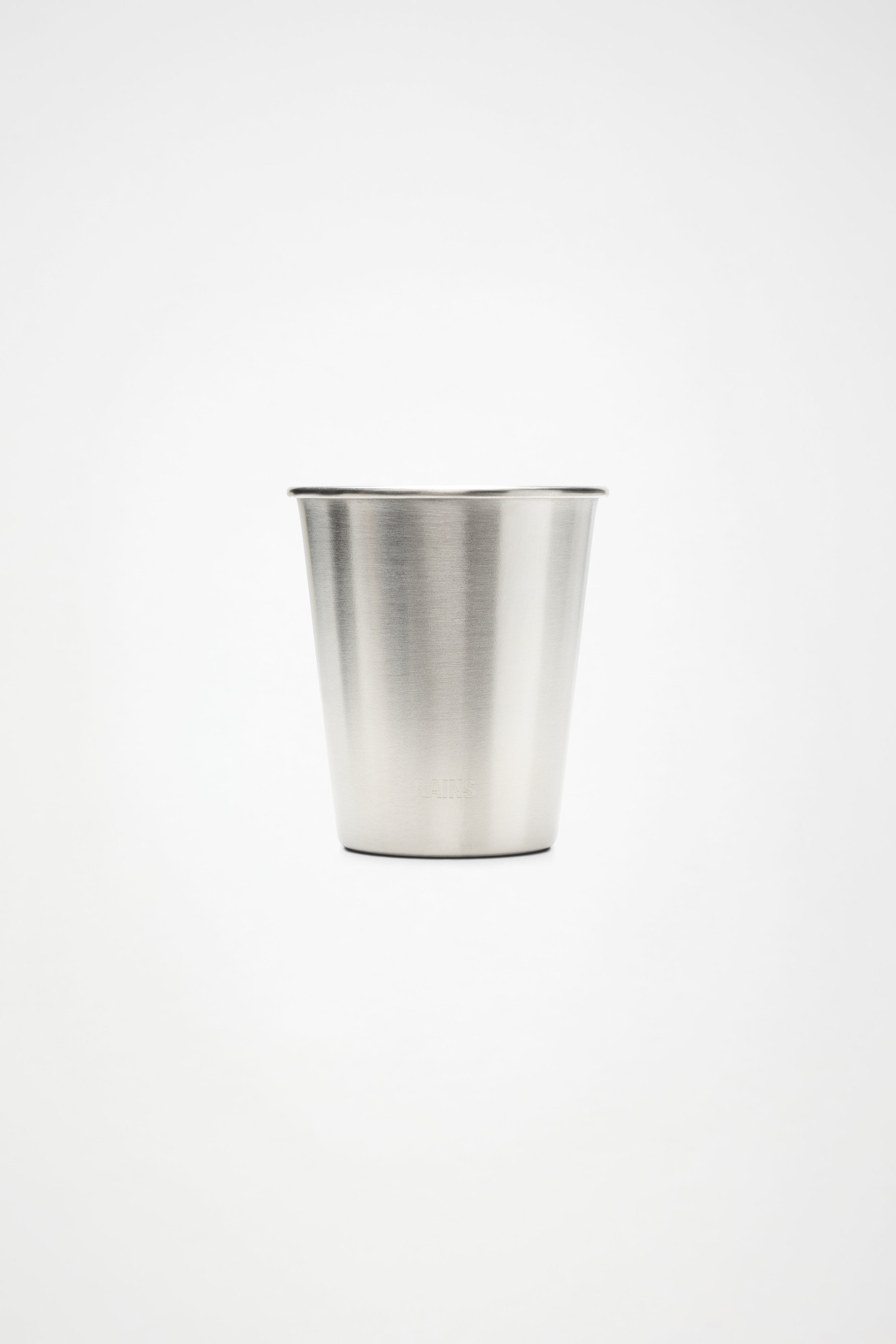 RAINS Stainless Steel 2-Pack Cups 250ml Steel Coffee Mugs
