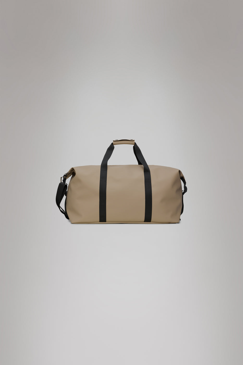 RAINS Hilo Weekend Bag Large Beige 47L H40 x D27 x W70 cm Weekender