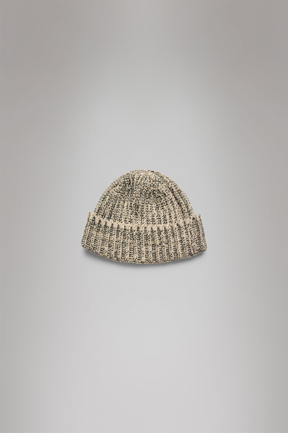 RAINS Sapa Knit Beanie Beige/Black Headwear
