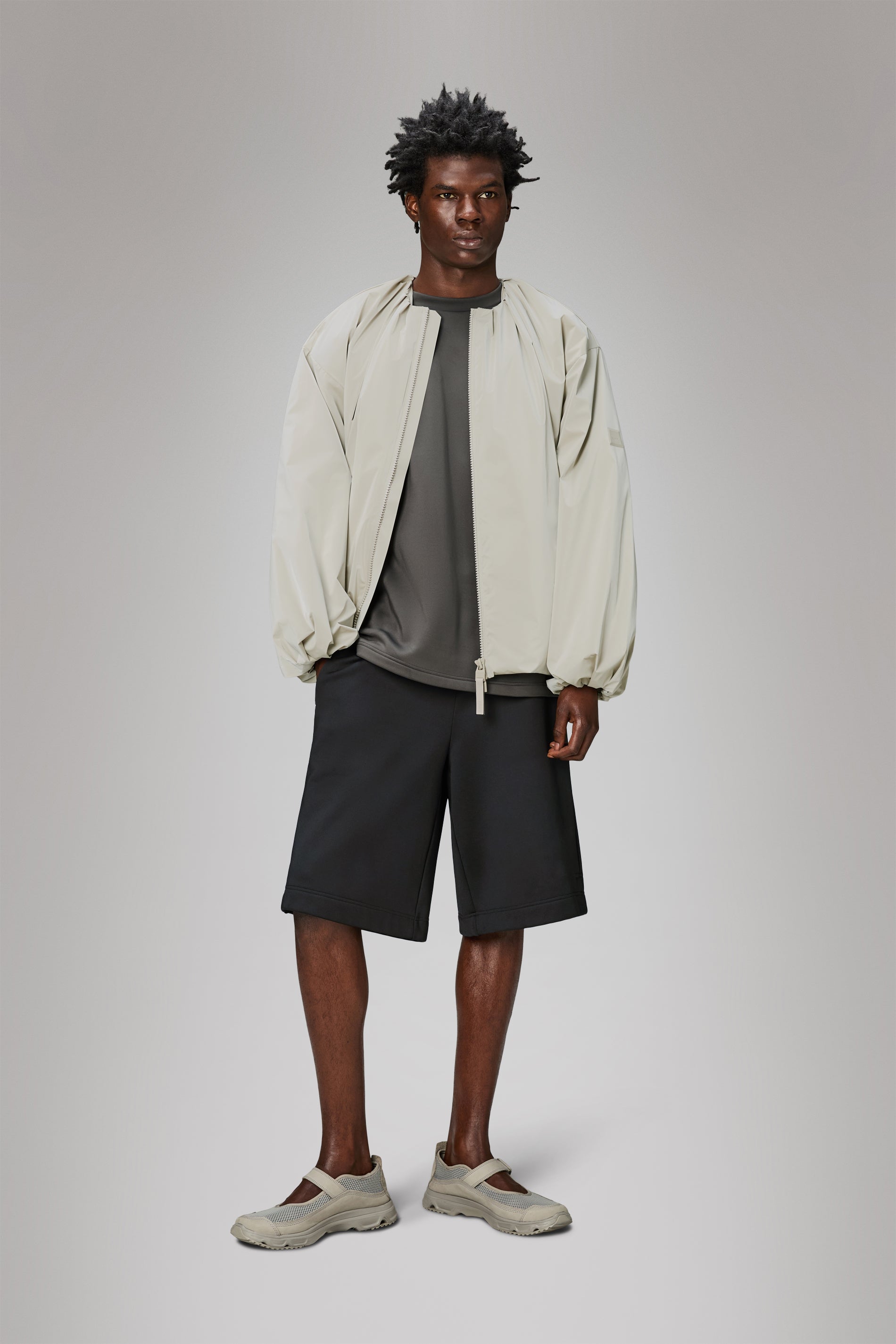 RAINS Lohja Vision Insulated Bomber Jacket Matrix Jacket