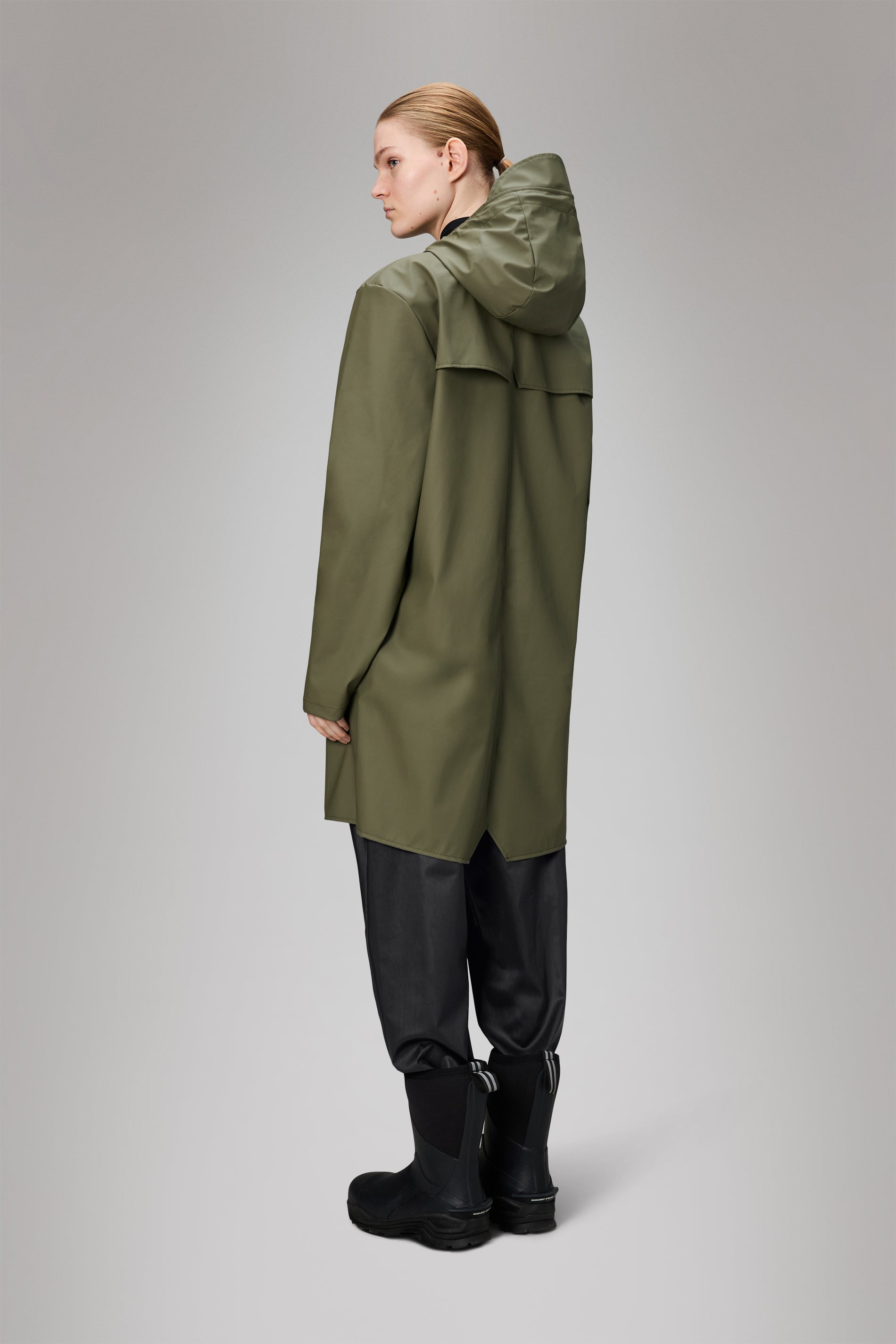 RAINS Long Jacket Marsh Jacket