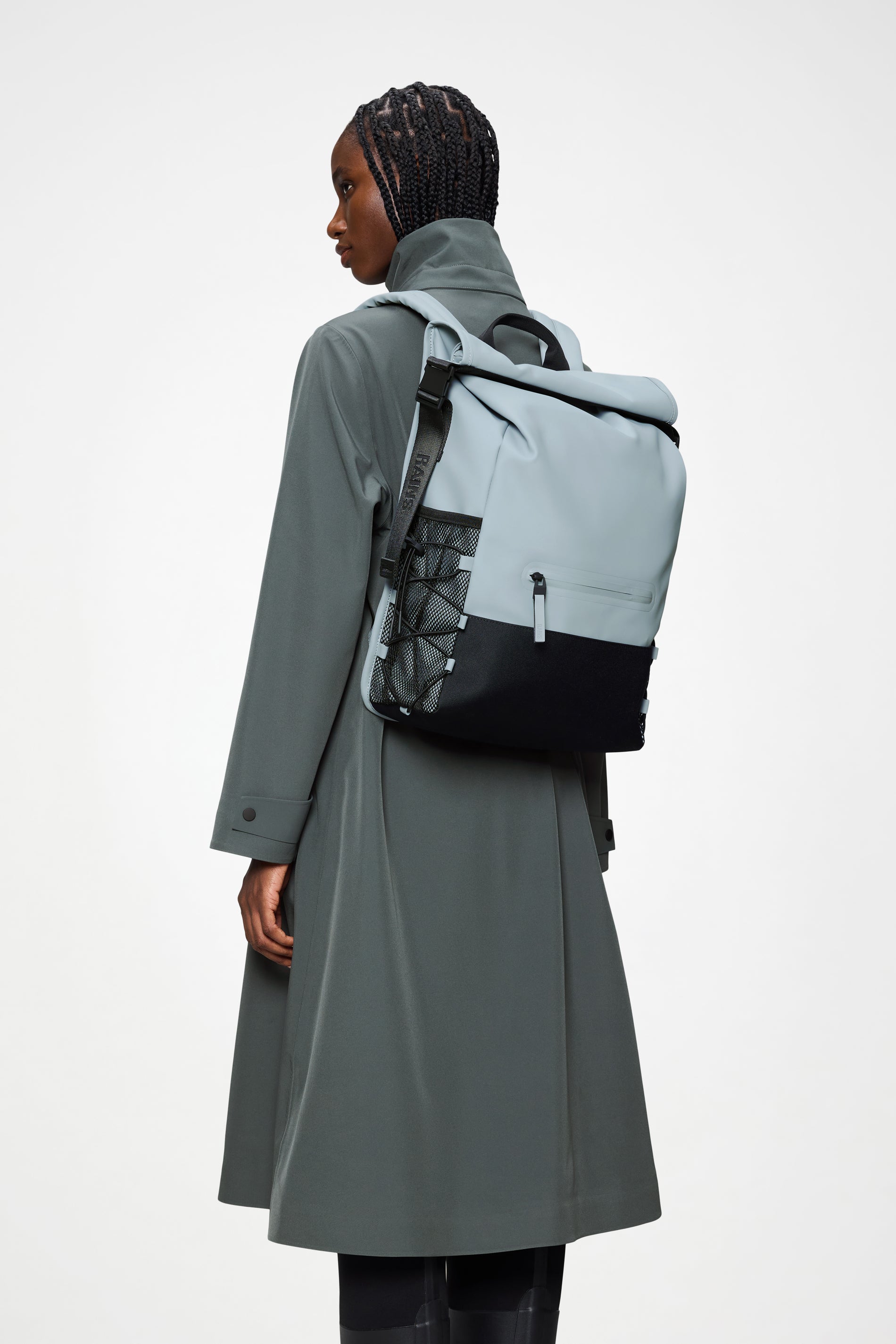 RAINS Trail Mountaineer Rolltop Pool Backpack