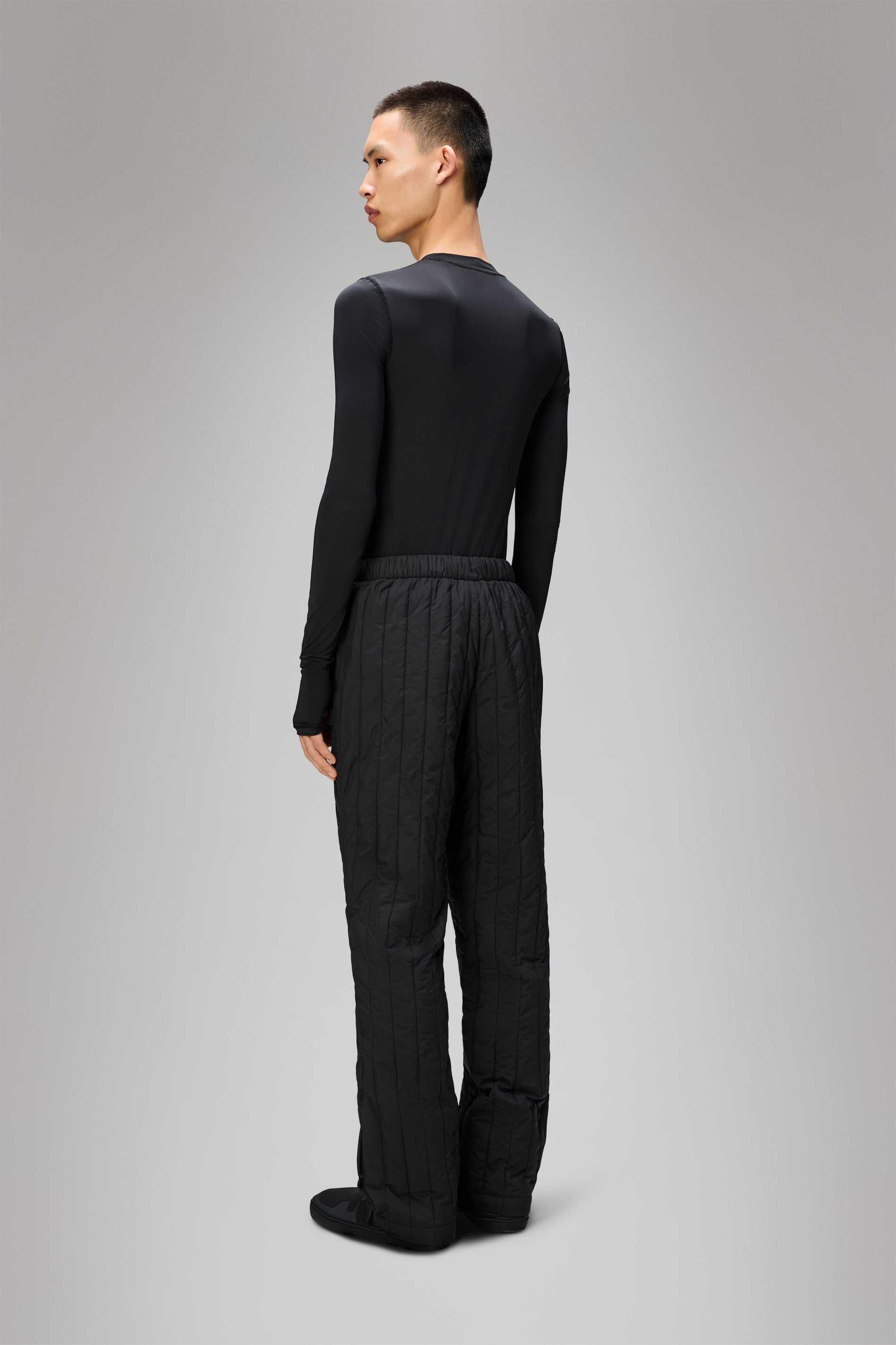 RAINS Banja Liner Pants Regular Black Pants