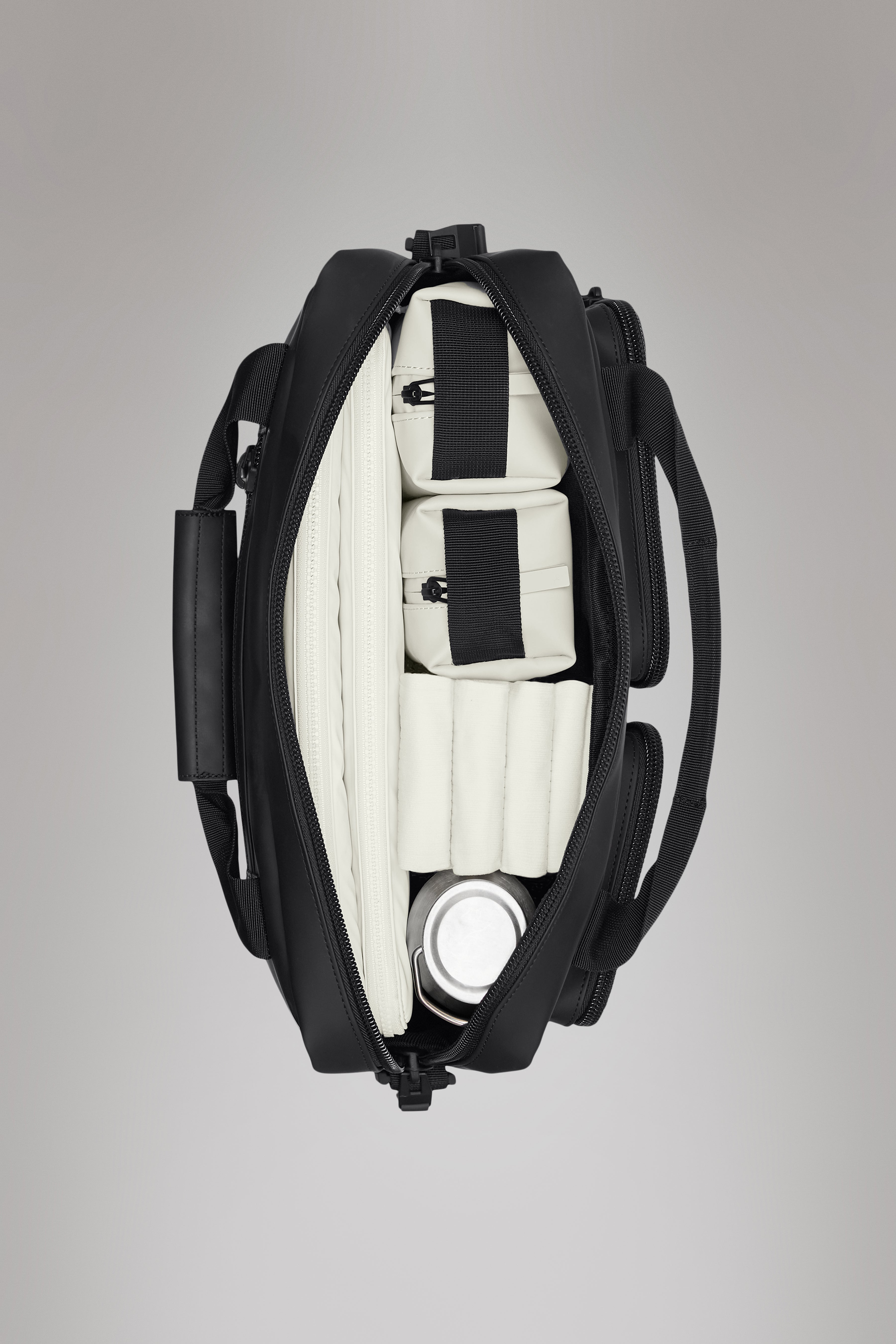 RAINS Texel Tech Bag Black 10L H30 x D9 x W39 cm Laptop bag