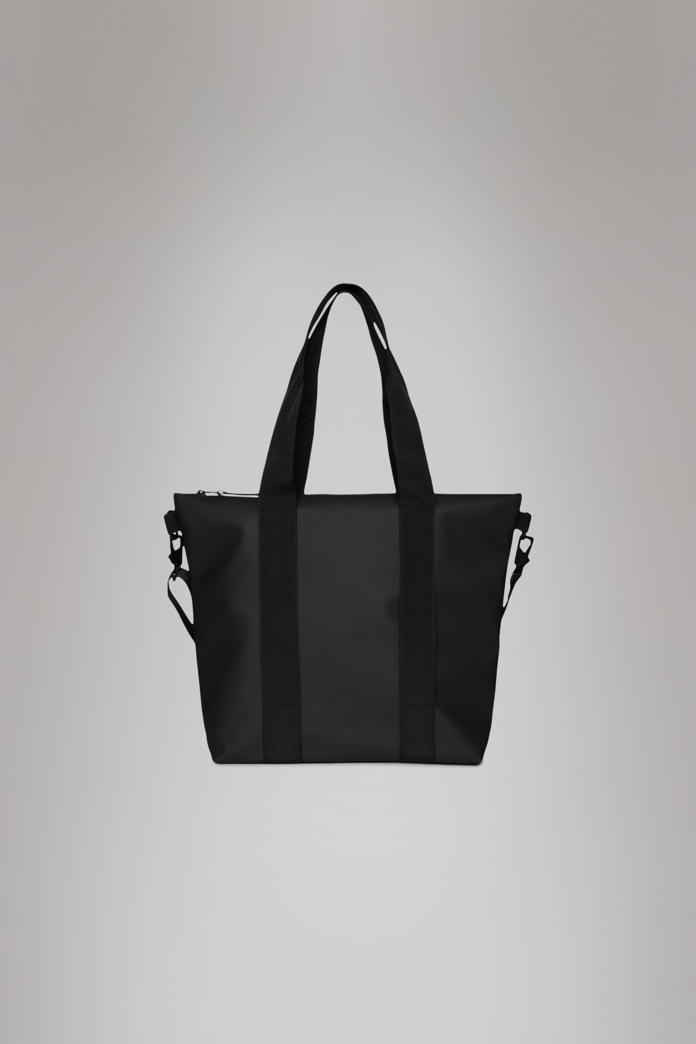 RAINS Tote Bag Mini Black 16L H41 x D13 x W40 cm Tote