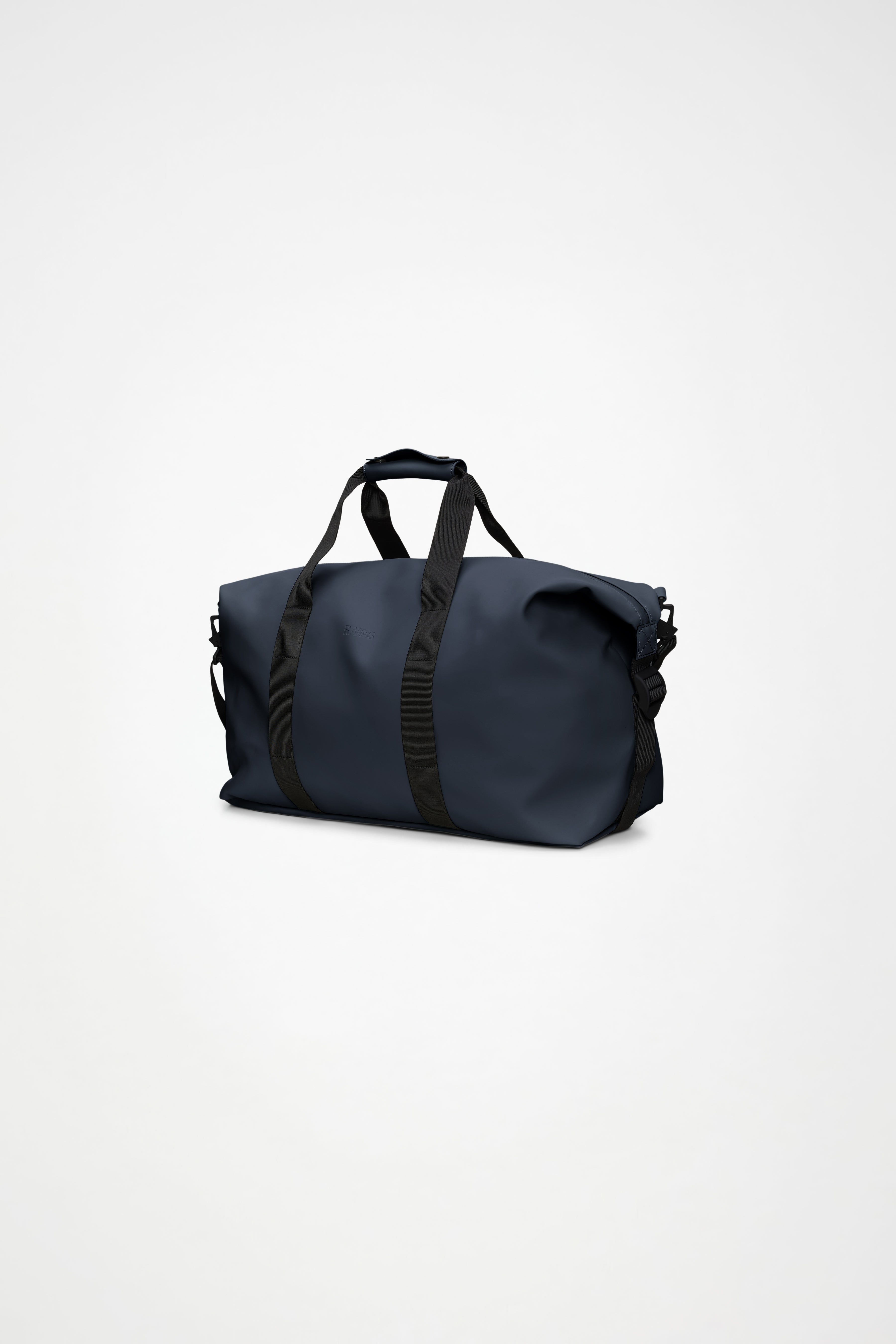 RAINS Hilo Weekend Bag Navy 36L H27 x D26 x W52 cm Weekender