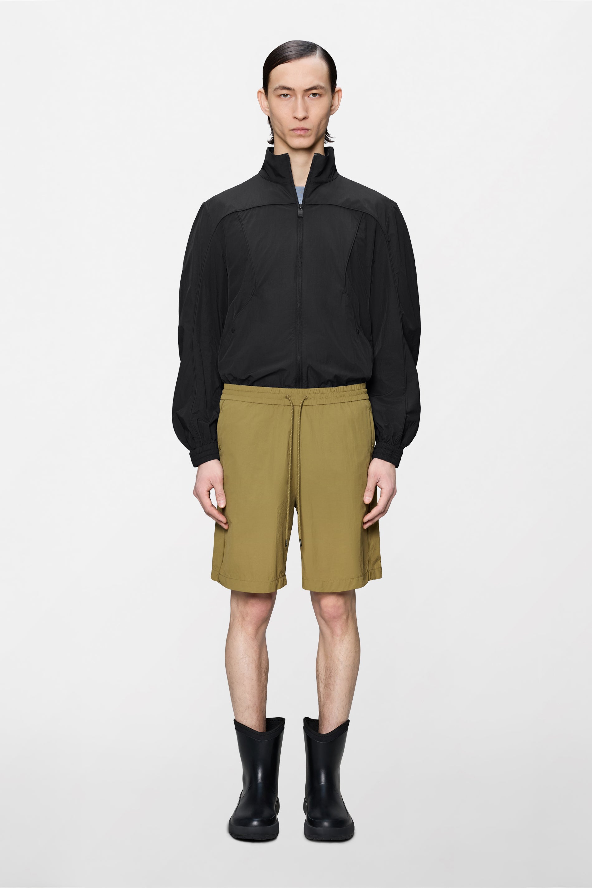 RAINS Cooldown Track Shorts Fawn Shorts