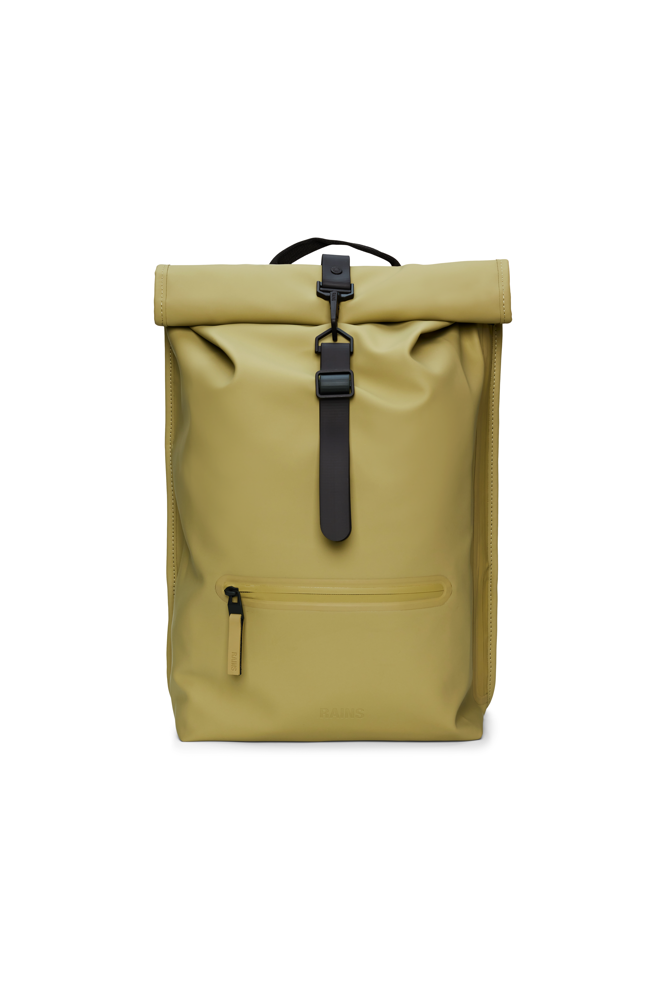 RAINS Rolltop Rucksack Khaki 17L H60 x D11 x W32 cm Backpack
