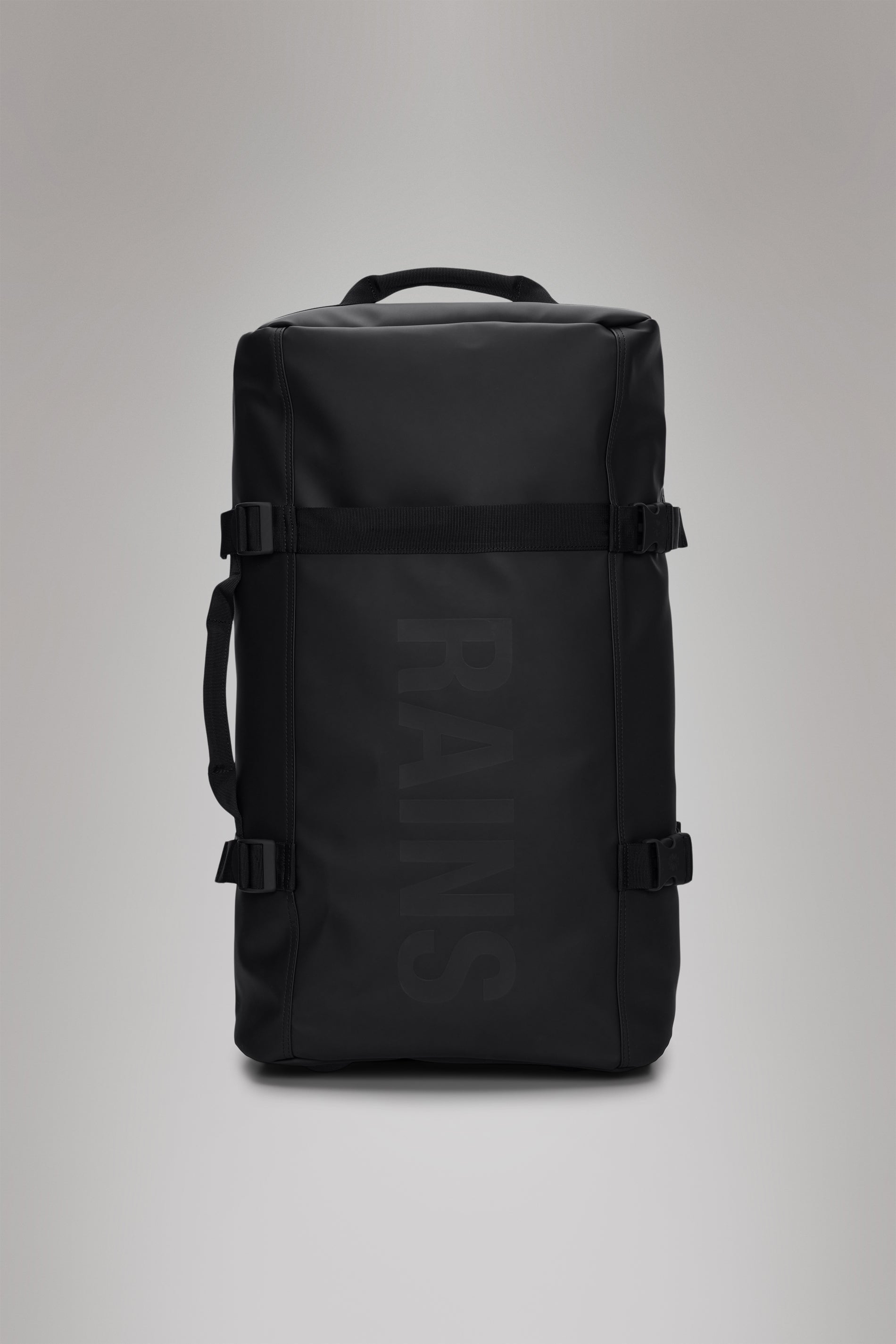 RAINS Texel Check-in Bag Black 62L H66 x D29 x W40 cm Trolley