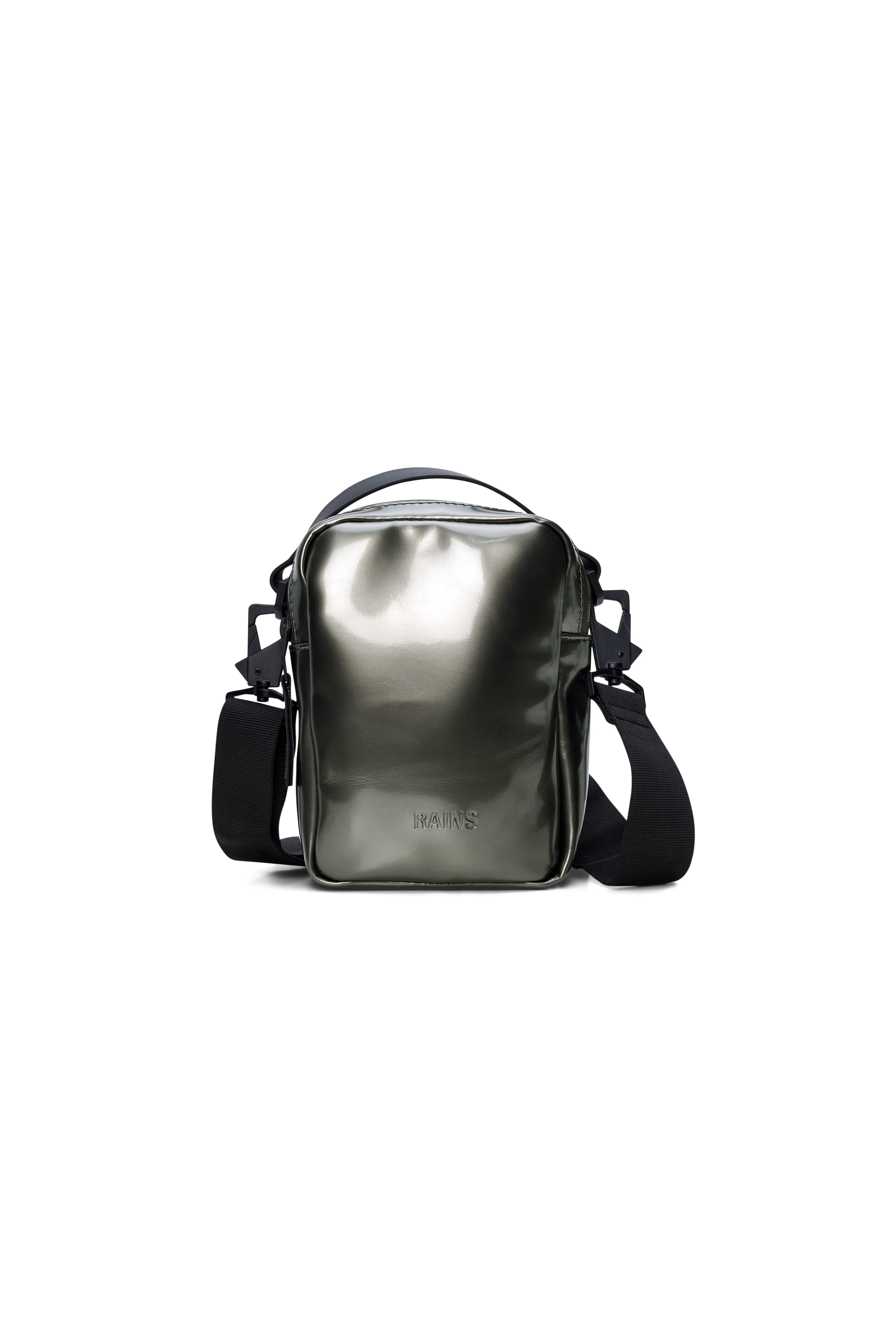 RAINS Reporter Box Bag Raven 1.50L H18 x D6 x W13 cm Crossbody