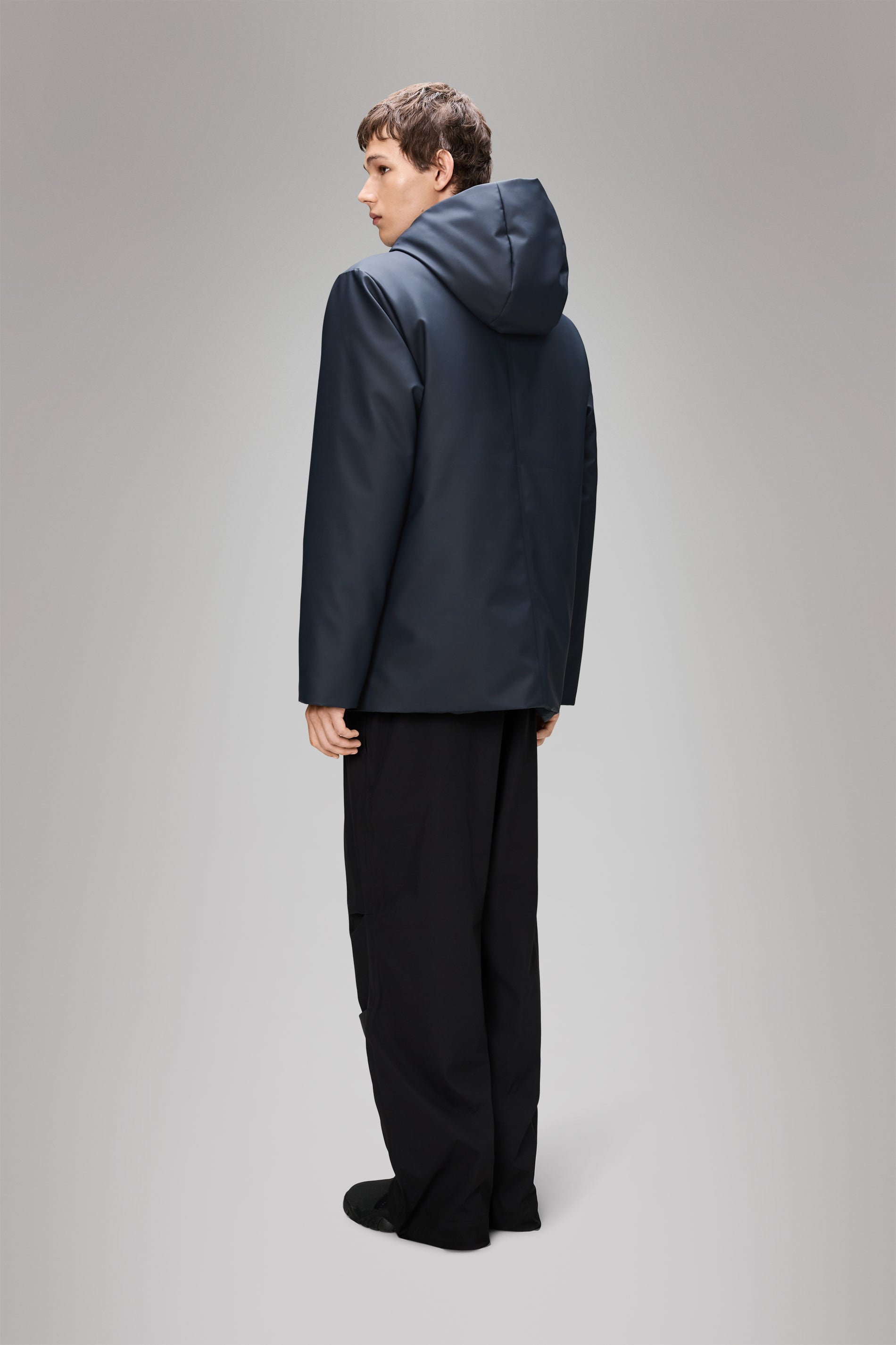 RAINS Nome Parka Navy Jacket