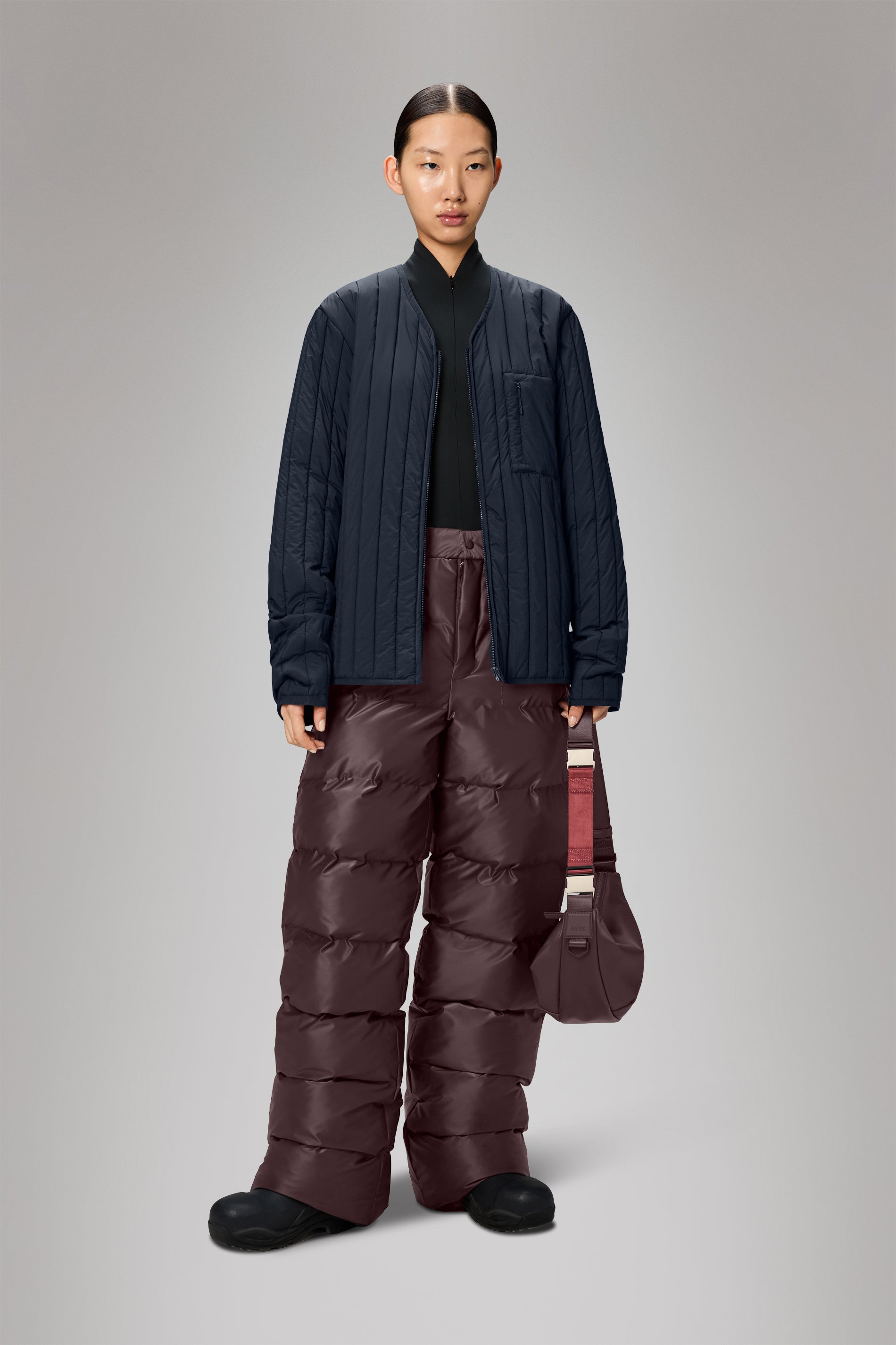 RAINS Banja Liner Jacket Navy Jacket