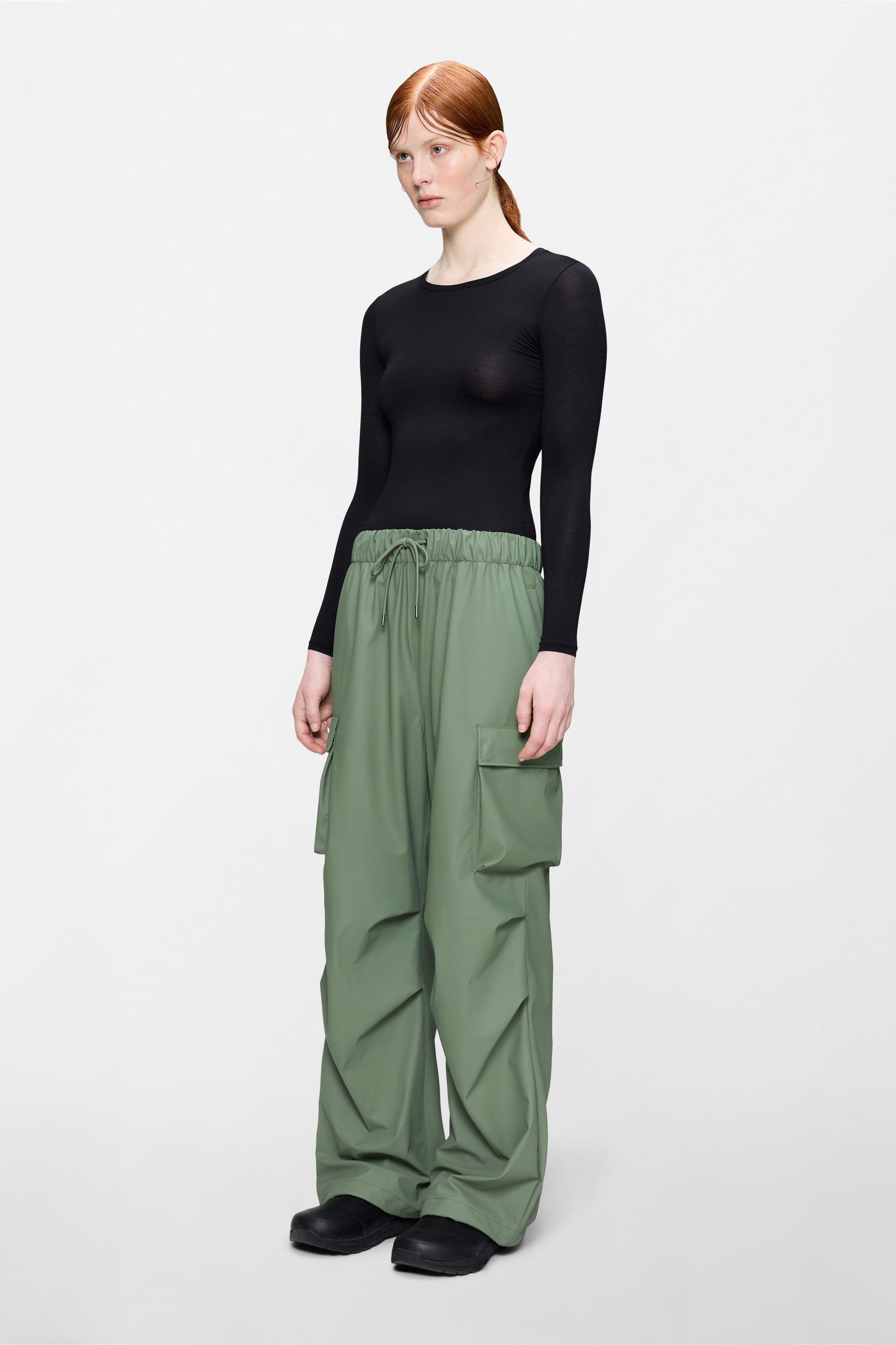 RAINS Pocket Rain Pants Wide Well Pants