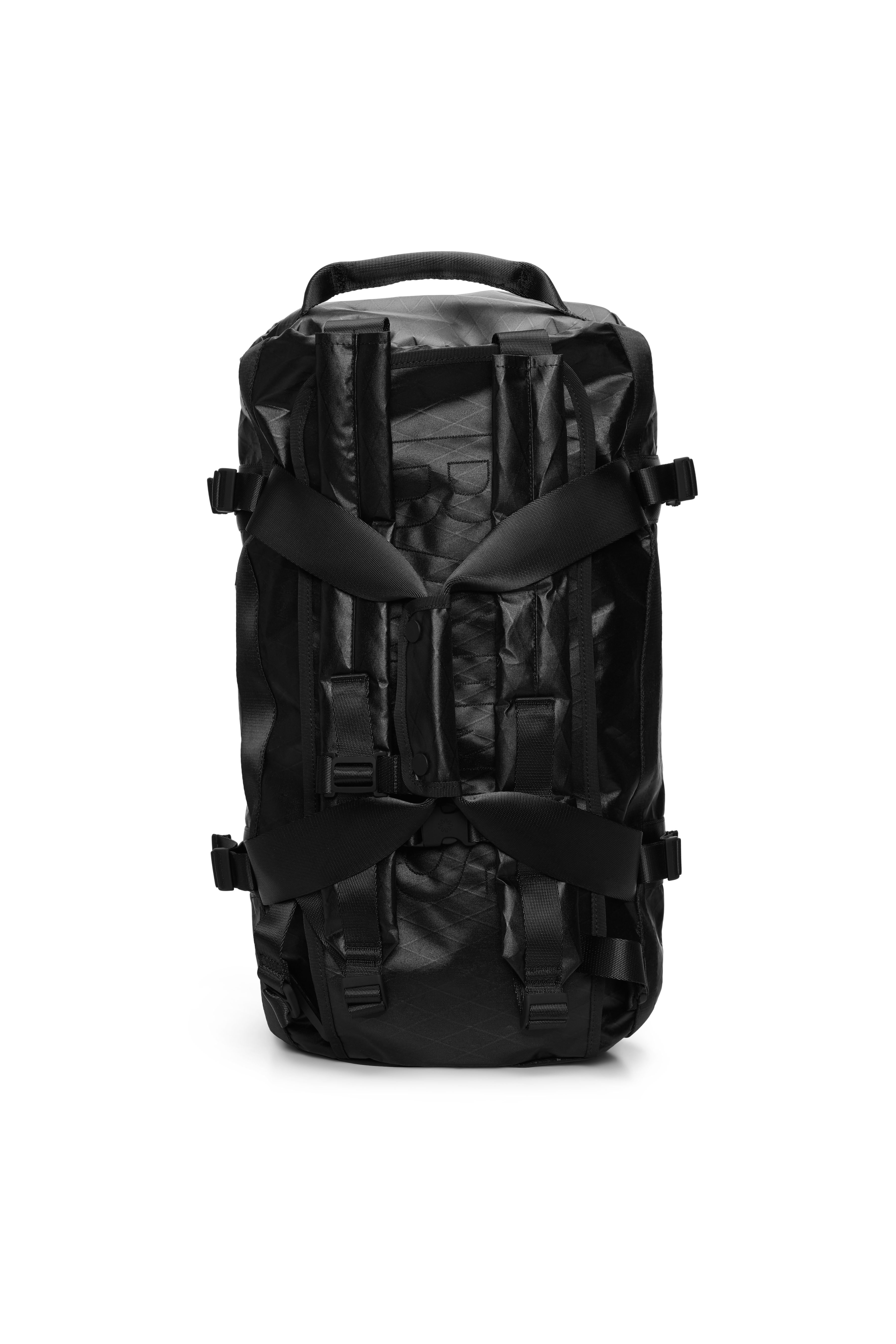 RAINS TexXel Duffel Bag Small Jet Black 42.50L H28 x D28 x W55 cm Duffel