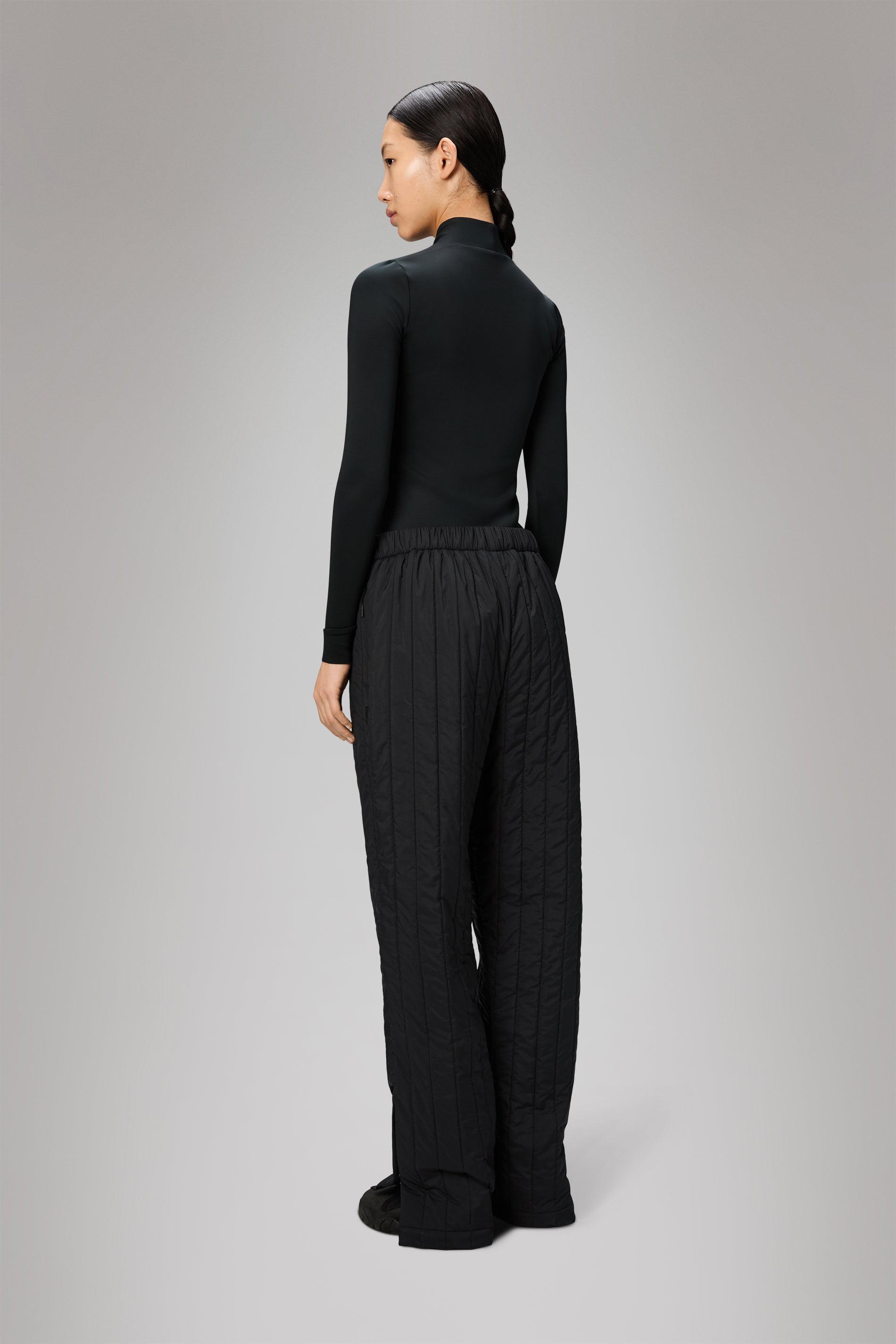 RAINS Banja Liner Pants Regular Black Pants