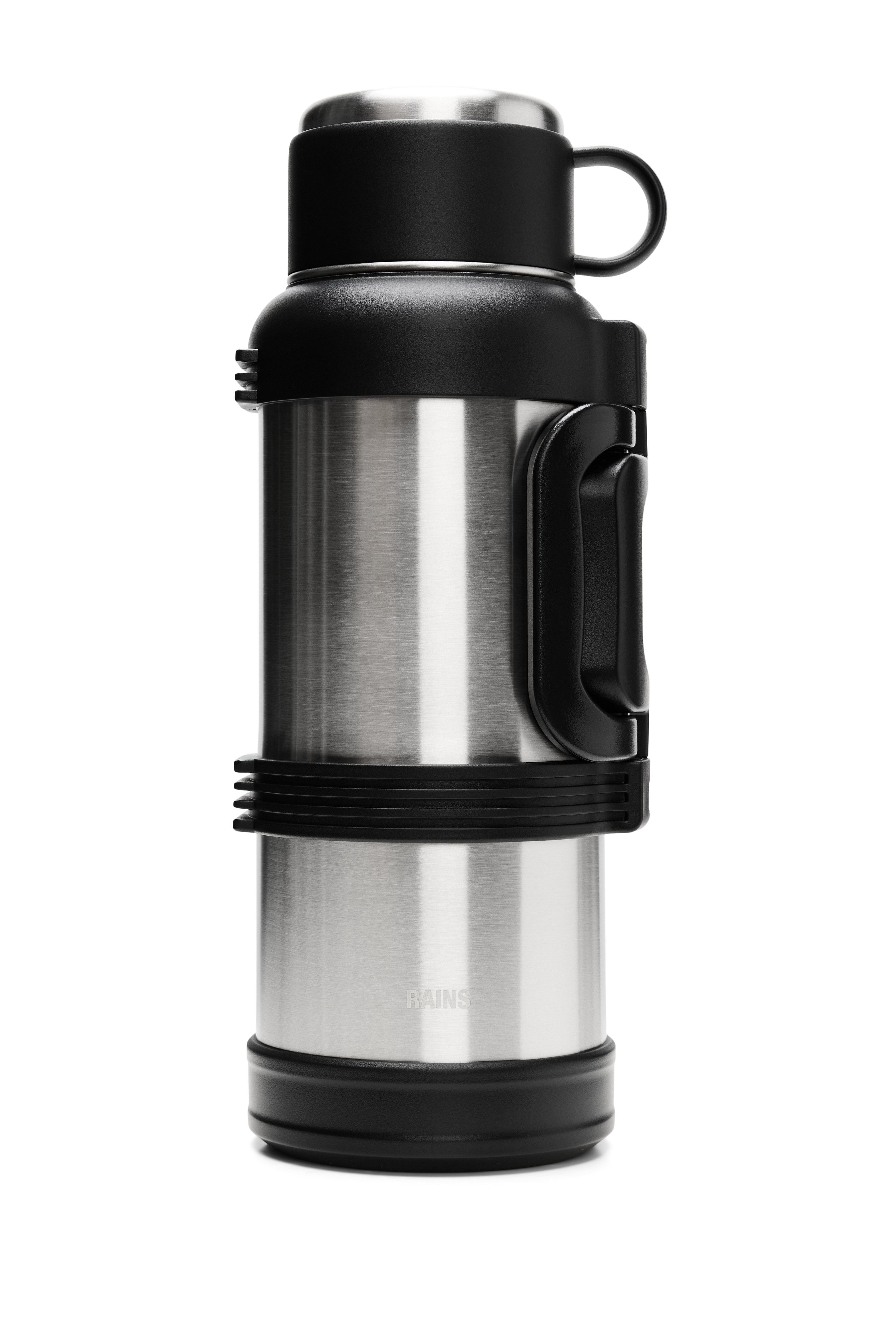 Rains Stainless Steel Tumbler Vacuum Flask 2000ml Steel Coffee Mugs