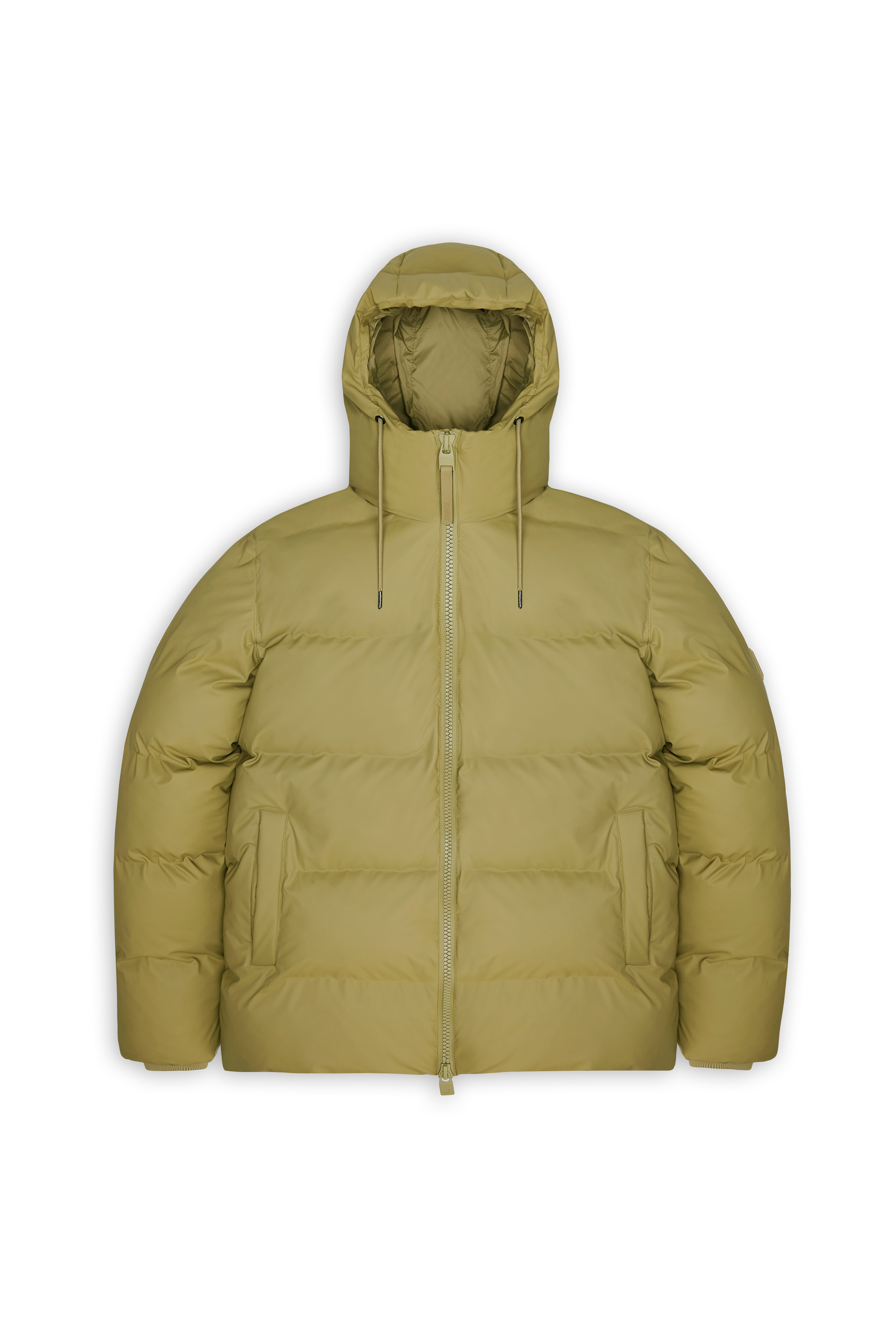 RAINS Alta Puffer Jacket Khaki Jacket