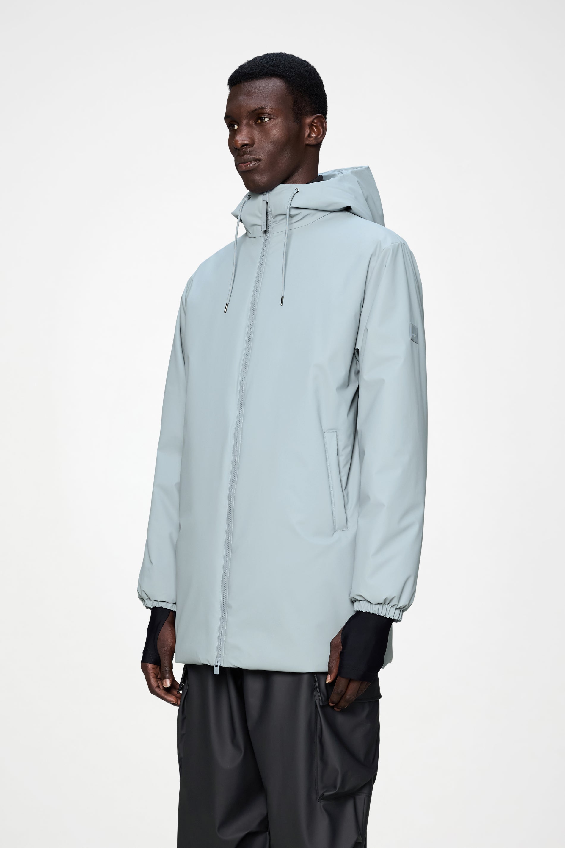 RAINS Lohja Long Insulated Jacket Pool Jacket