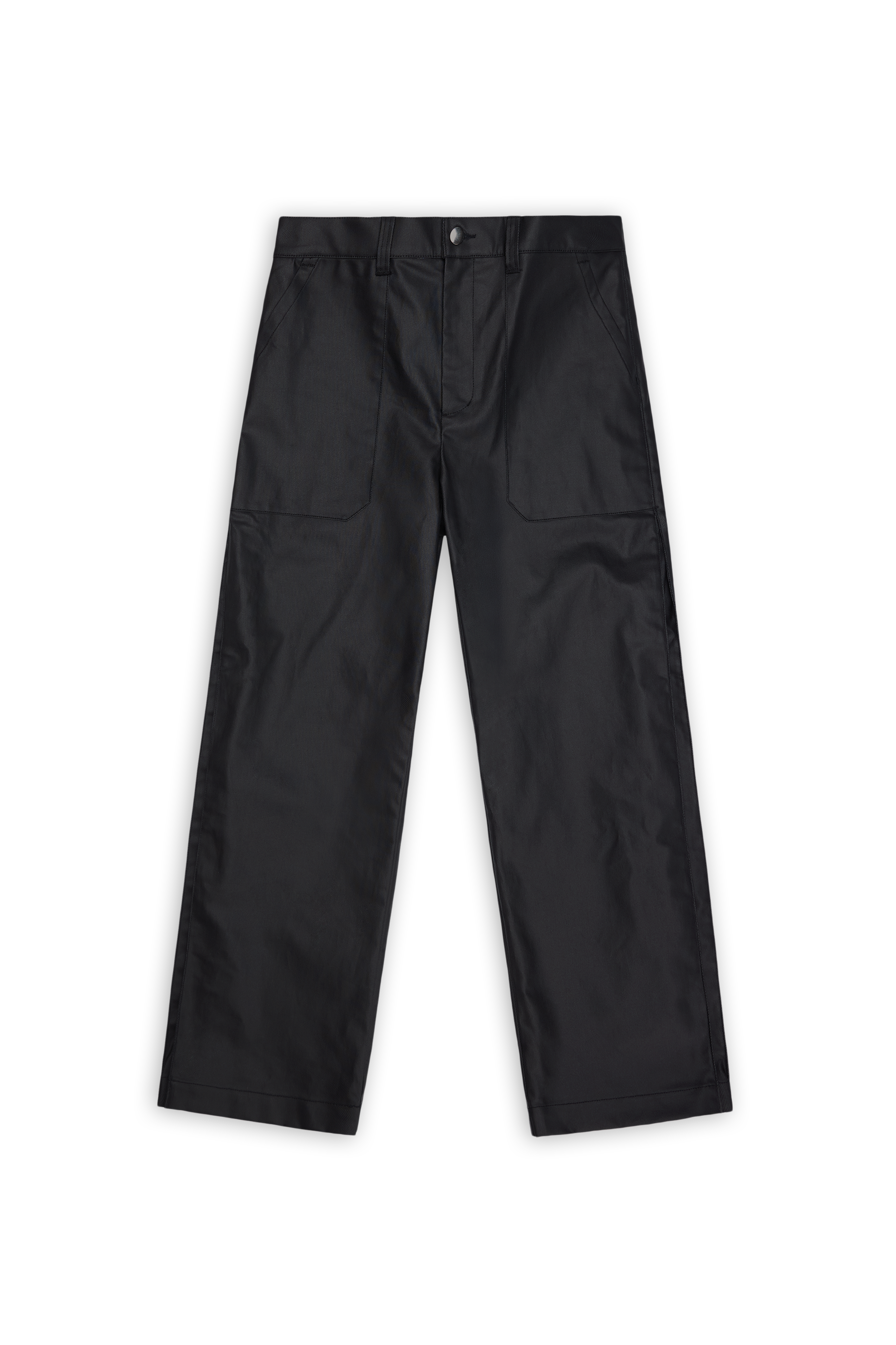 Heavy Woven Pants Straight