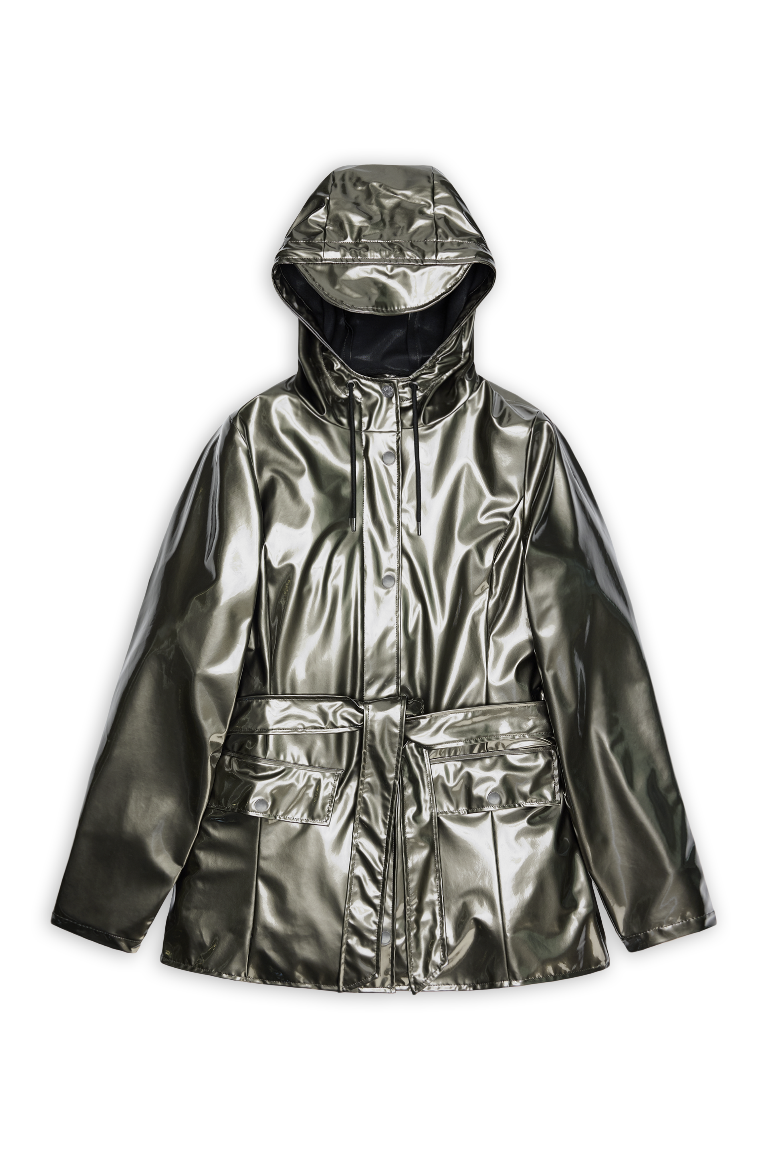 RAINS Curve Jacket Raven Jacket