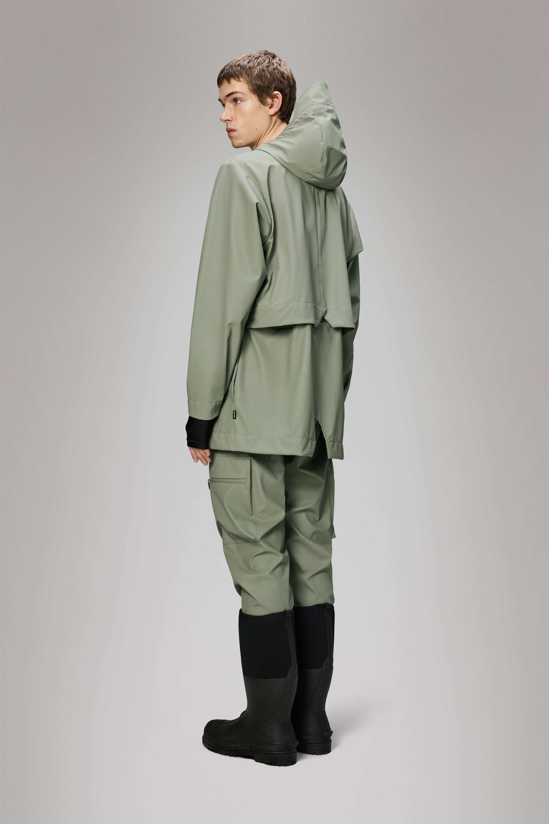 RAINS Bold Long Jacket Drift Jacket