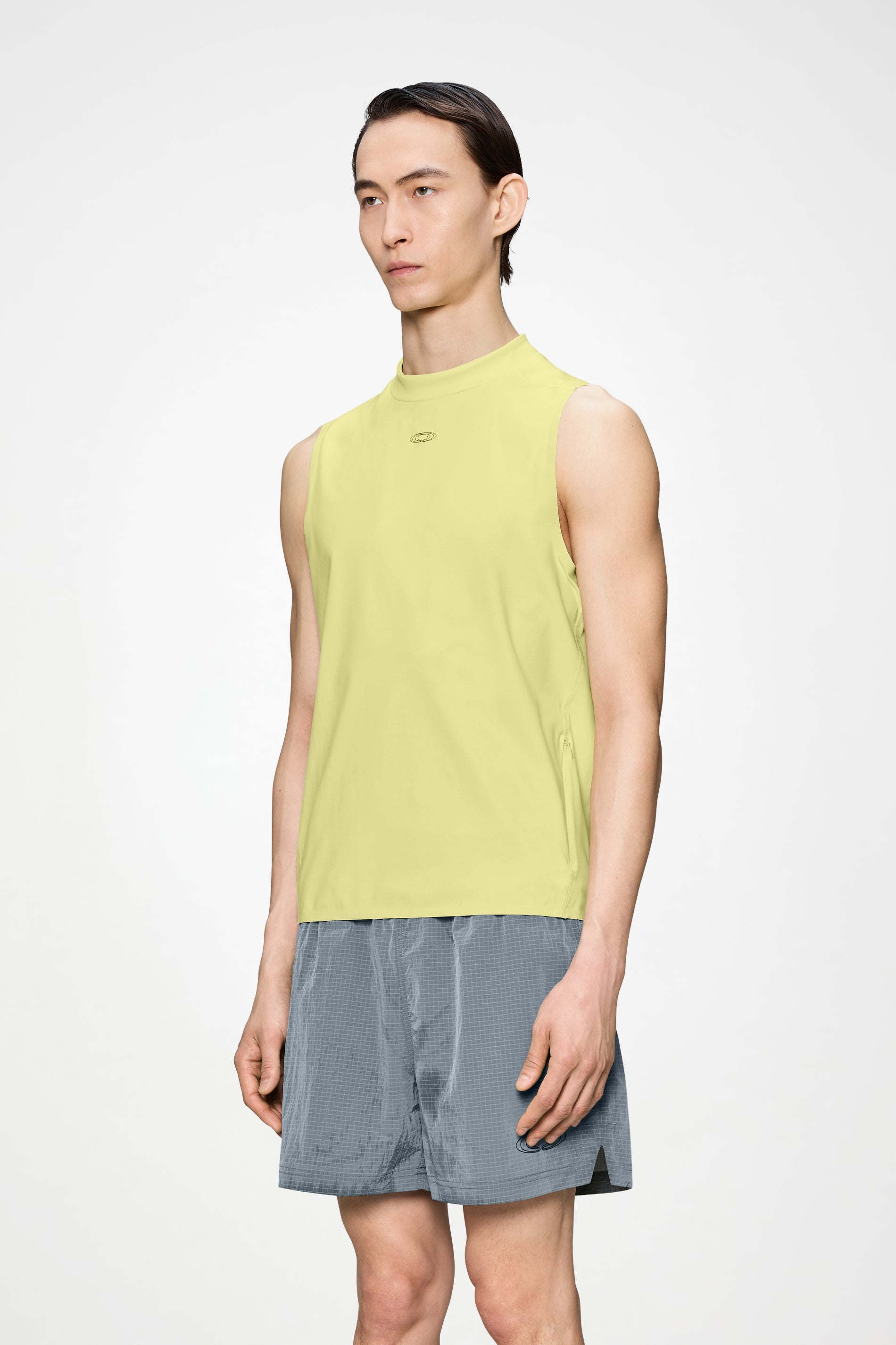 RAINS Warm-Up Tank Top Pace Short Sleeve