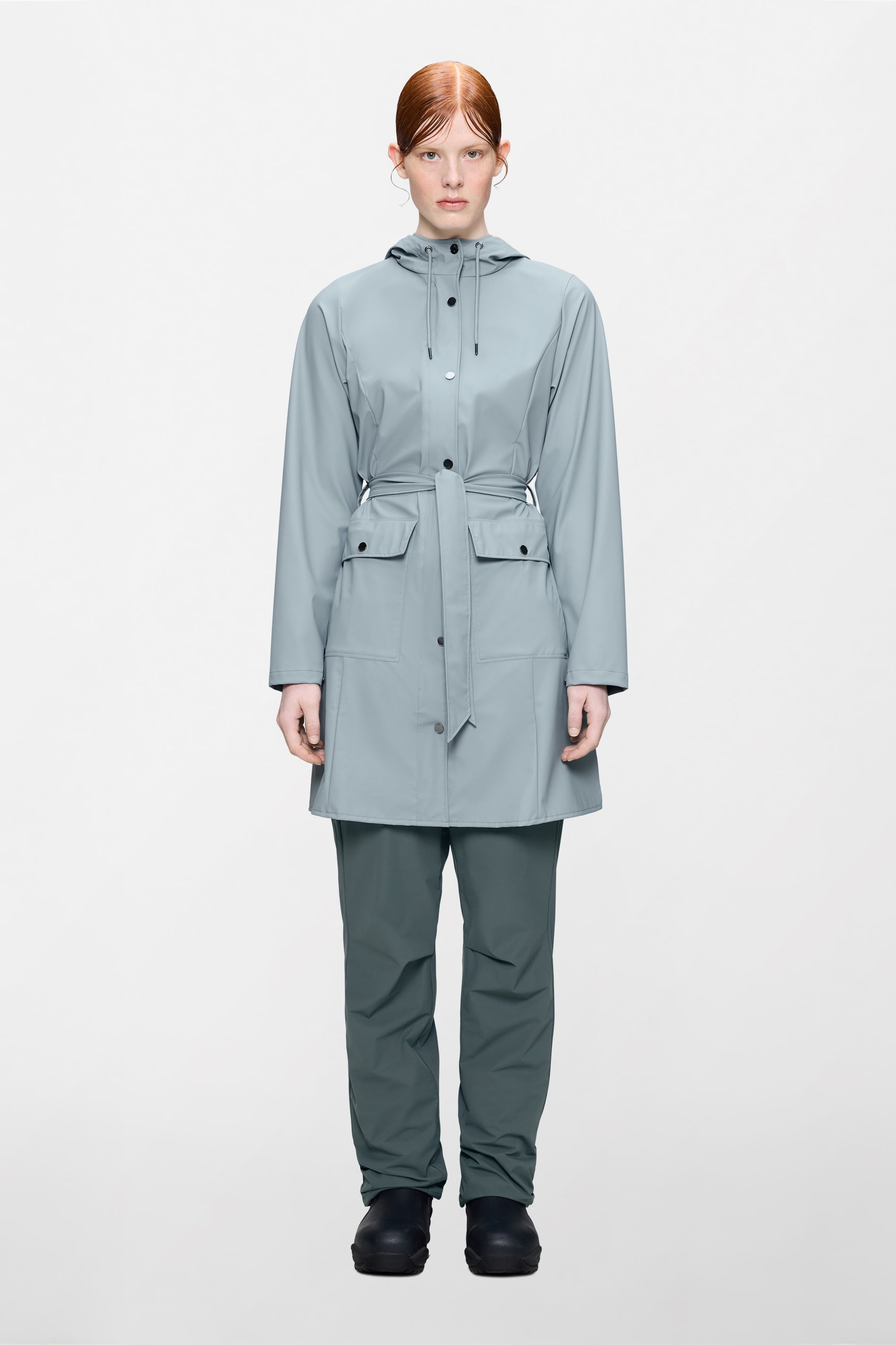 RAINS Curve Long Jacket
 Pool Jacket