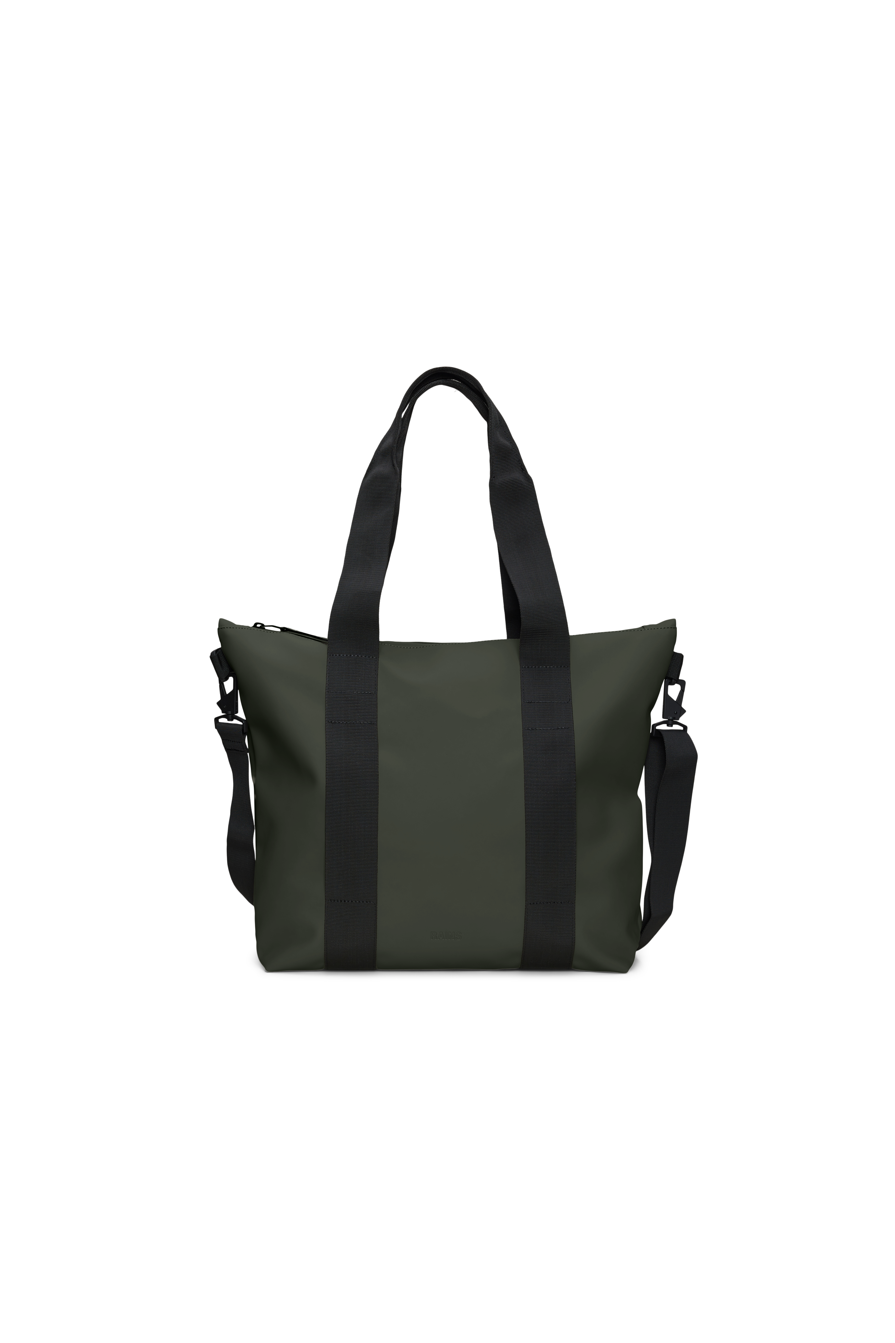 RAINS Tote Bag Mini Green 18.50L H36 x D13 x W46 cm Tote