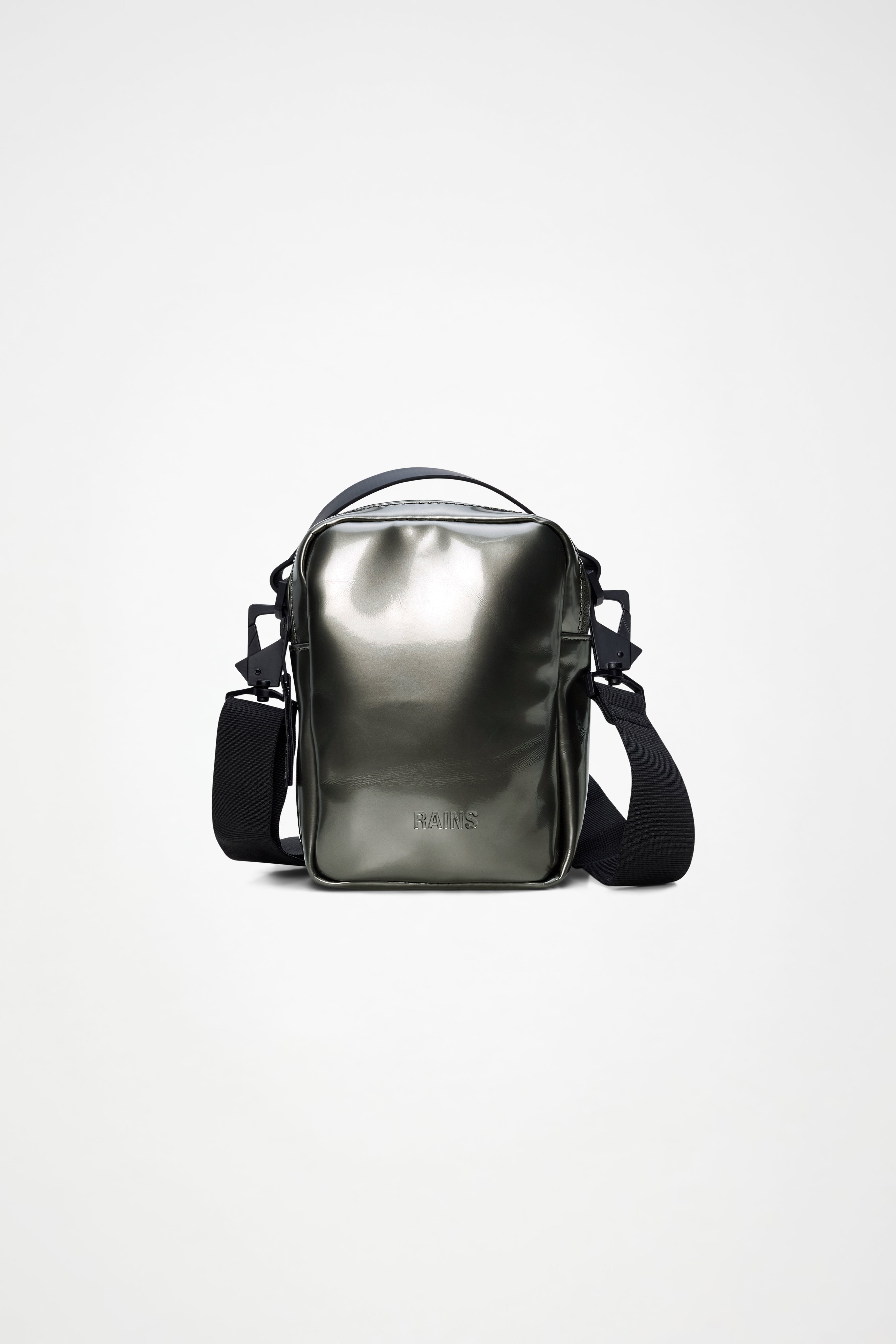 RAINS Reporter Box Bag Raven 1.50L H18 x D6 x W13 cm Crossbody