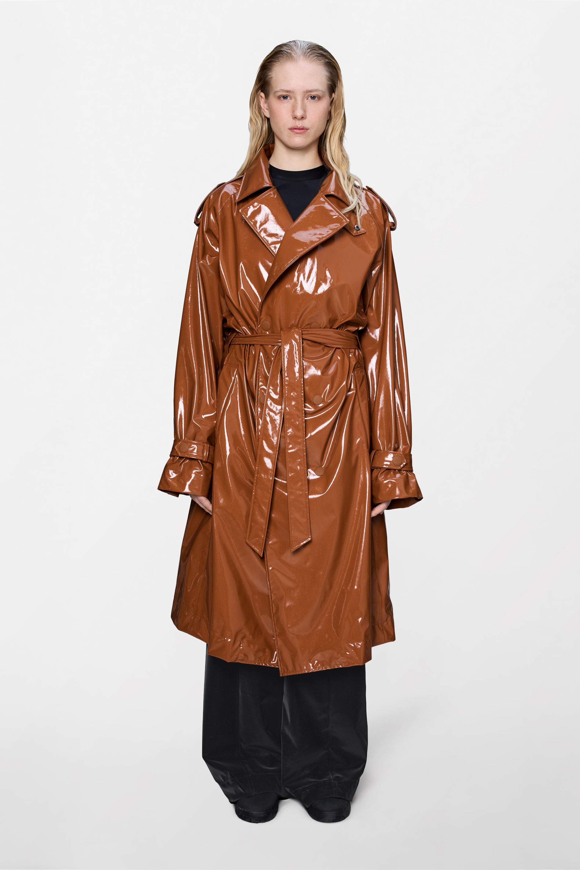 RAINS Trench Coat Ochre Jacket