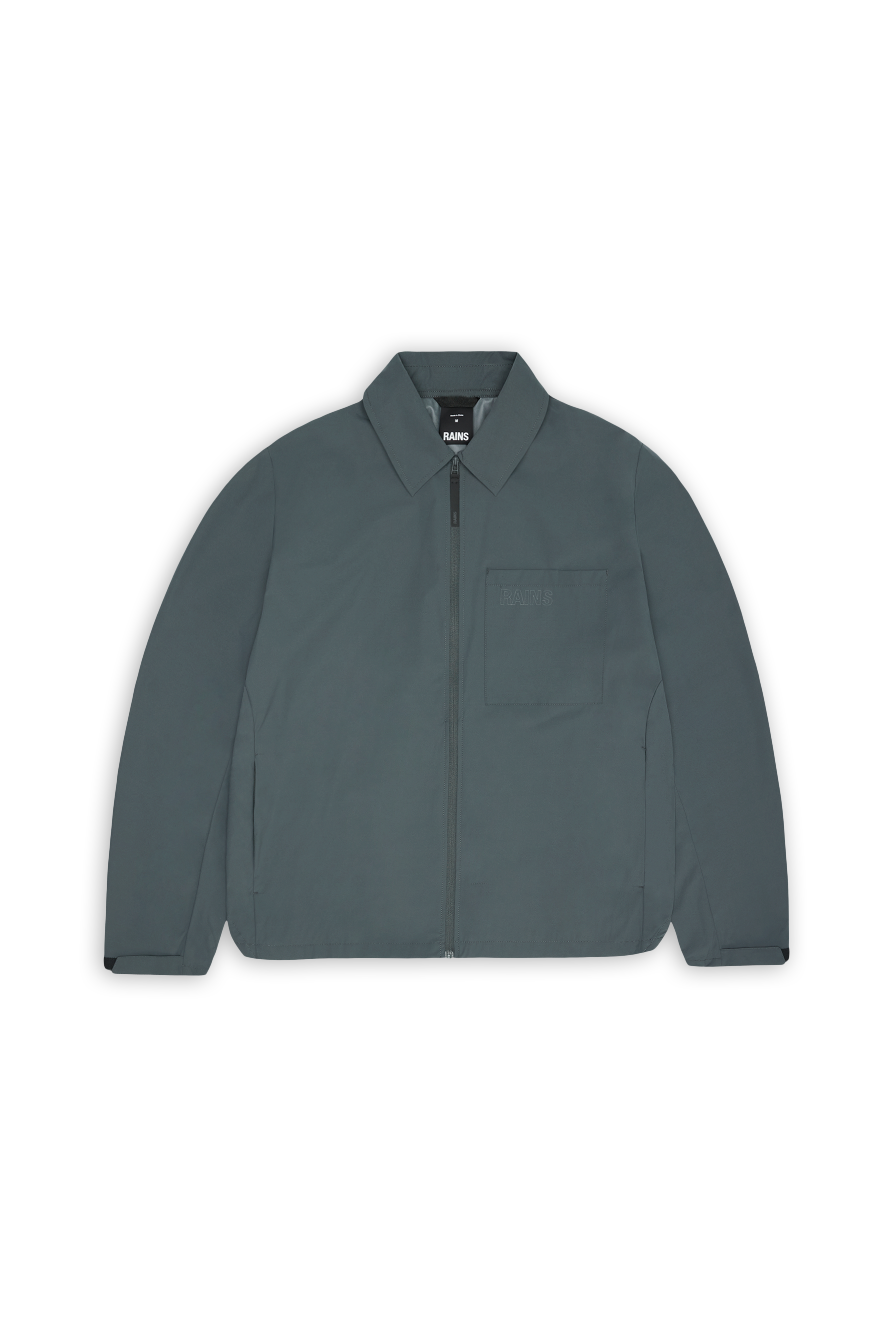 RAINS Mito Overshirt Dark Grey Long Sleeve