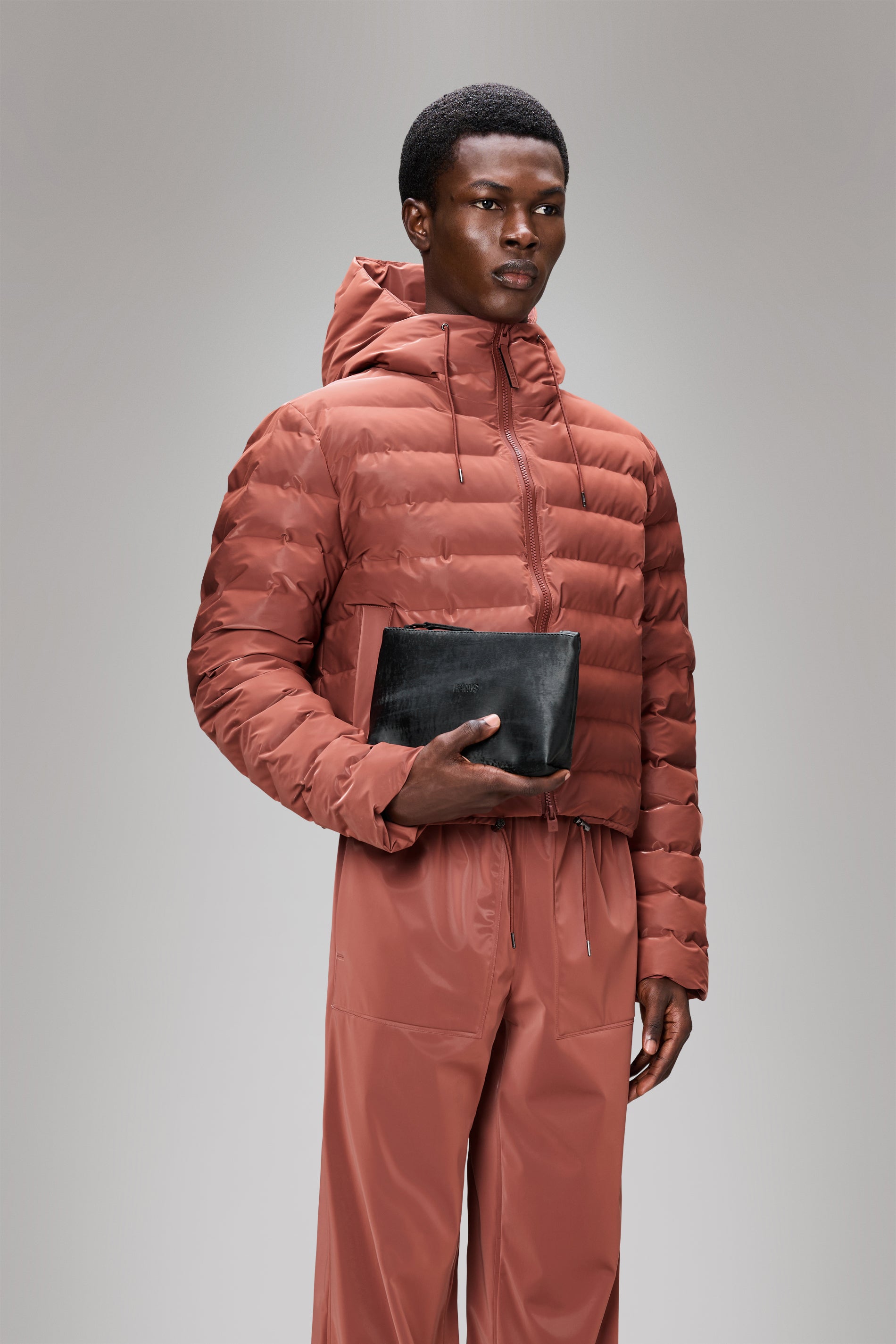 RAINS Cosmetic Bag Coal Wash Bag