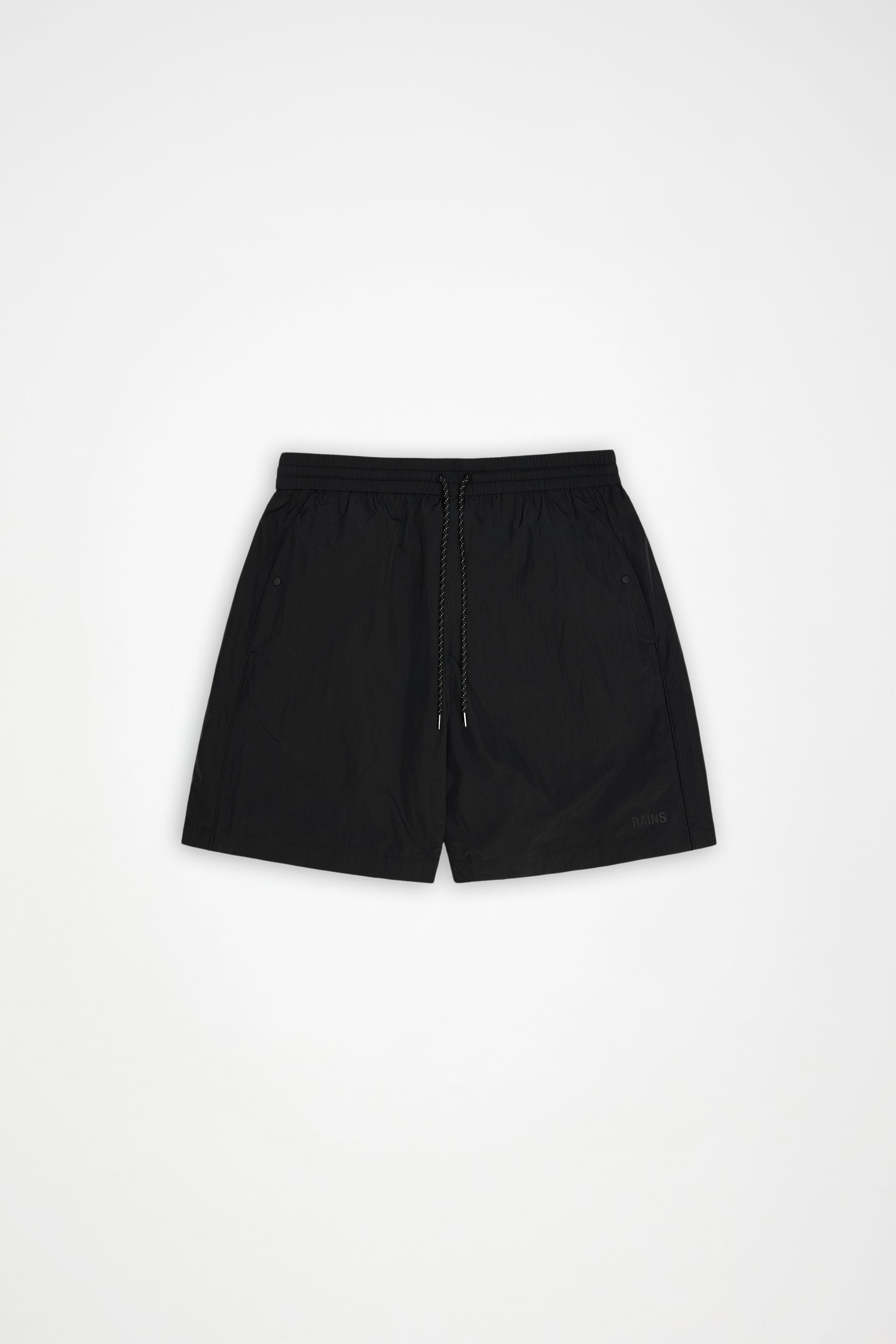 RAINS Cooldown Track Shorts Black Shorts