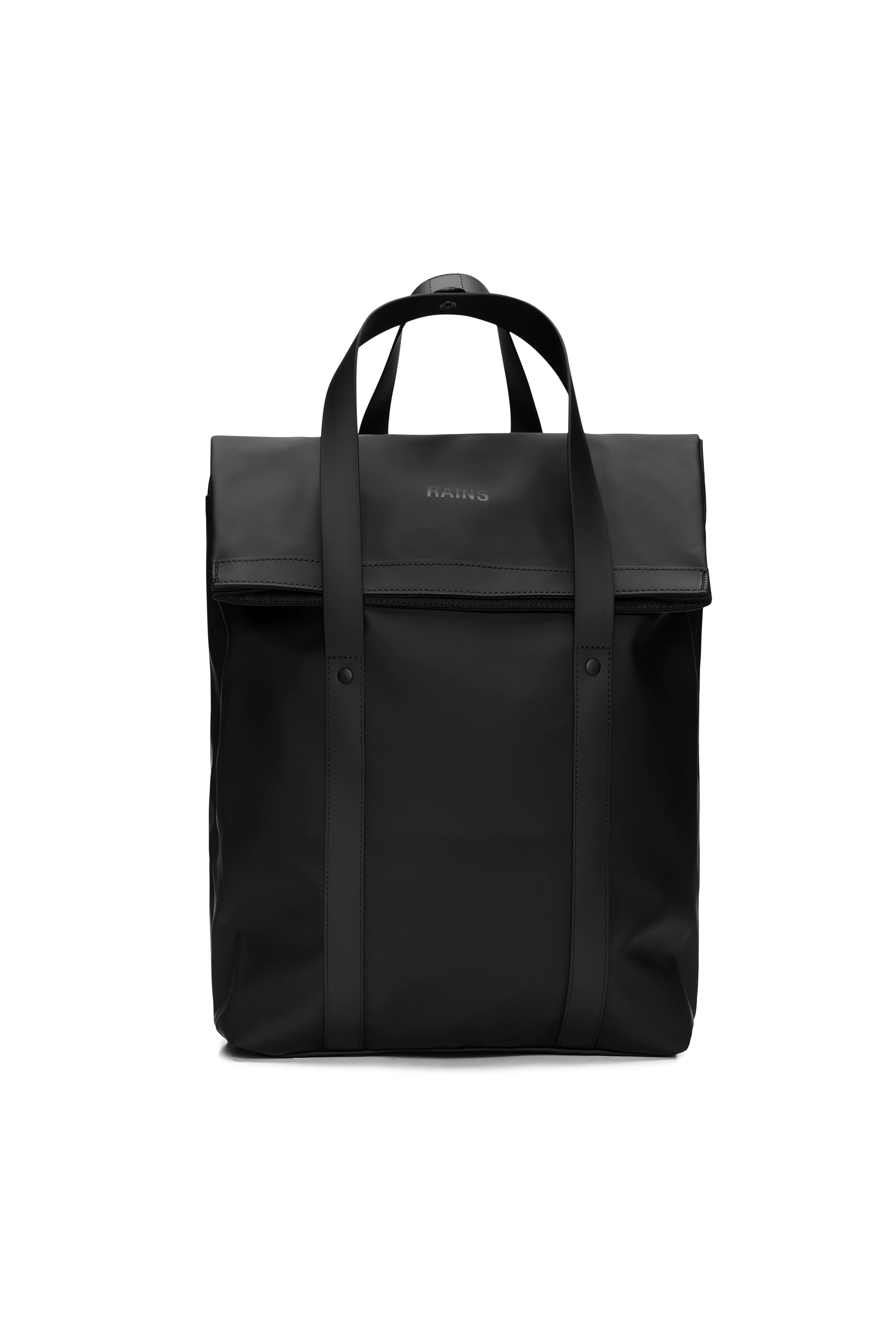 RAINS 2 Way Tote Backpack Black 23L H58 x D12 x W33 cm Backpack
