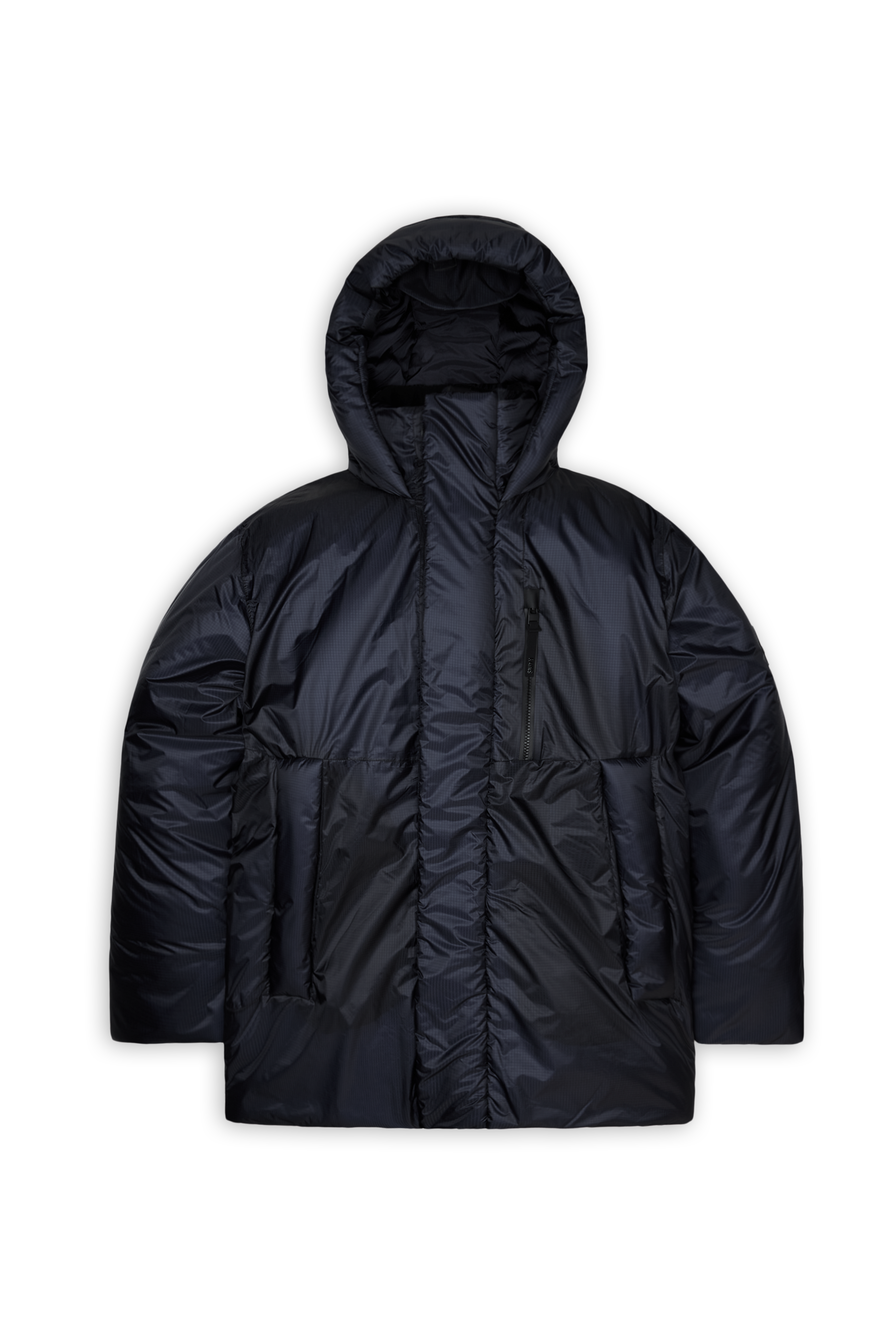 RAINS Torna Insulated Long Jacket Navy Jacket