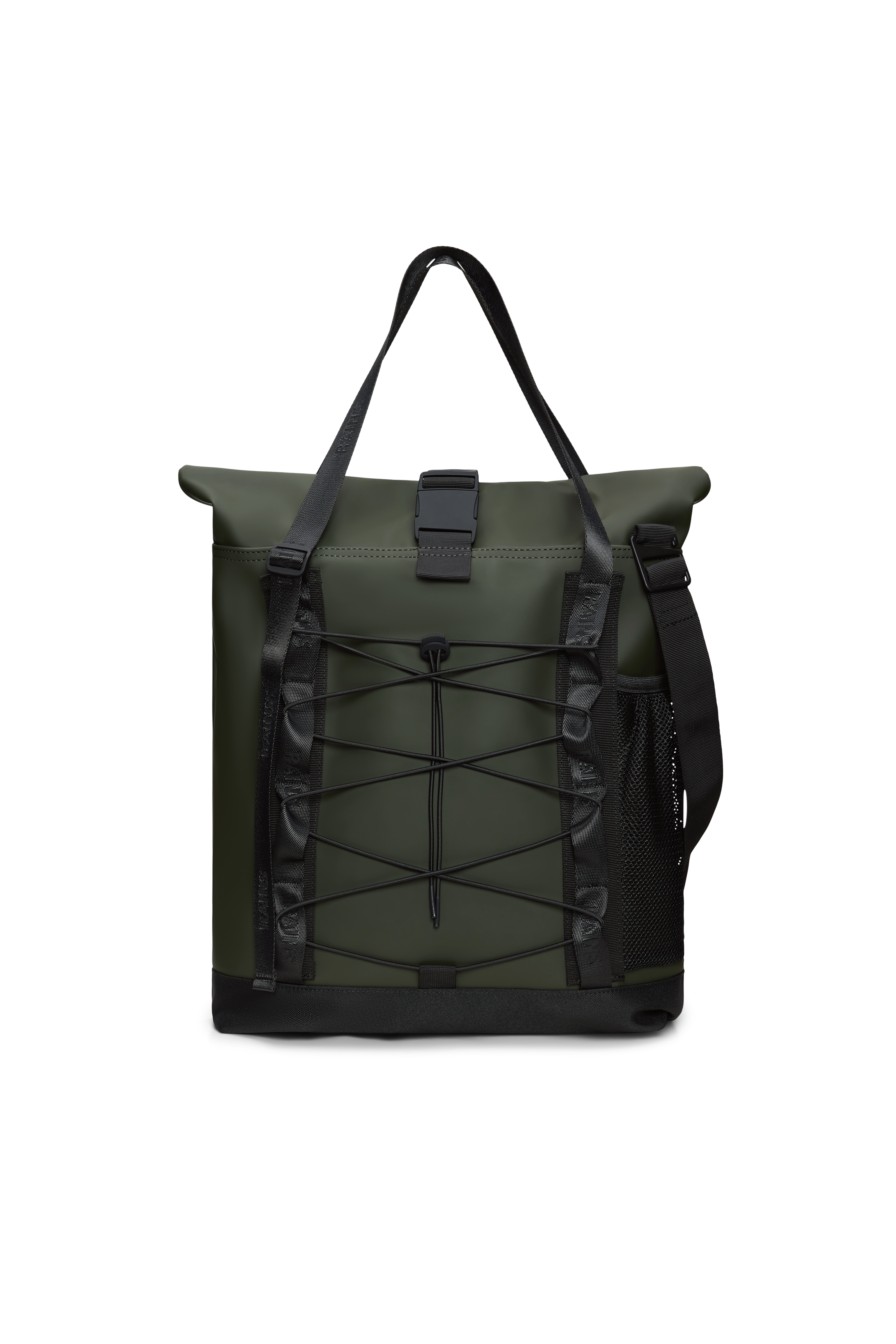 RAINS Trail Rolltop Tote Bag Green 23L H47 x D13 x W35 cm Tote